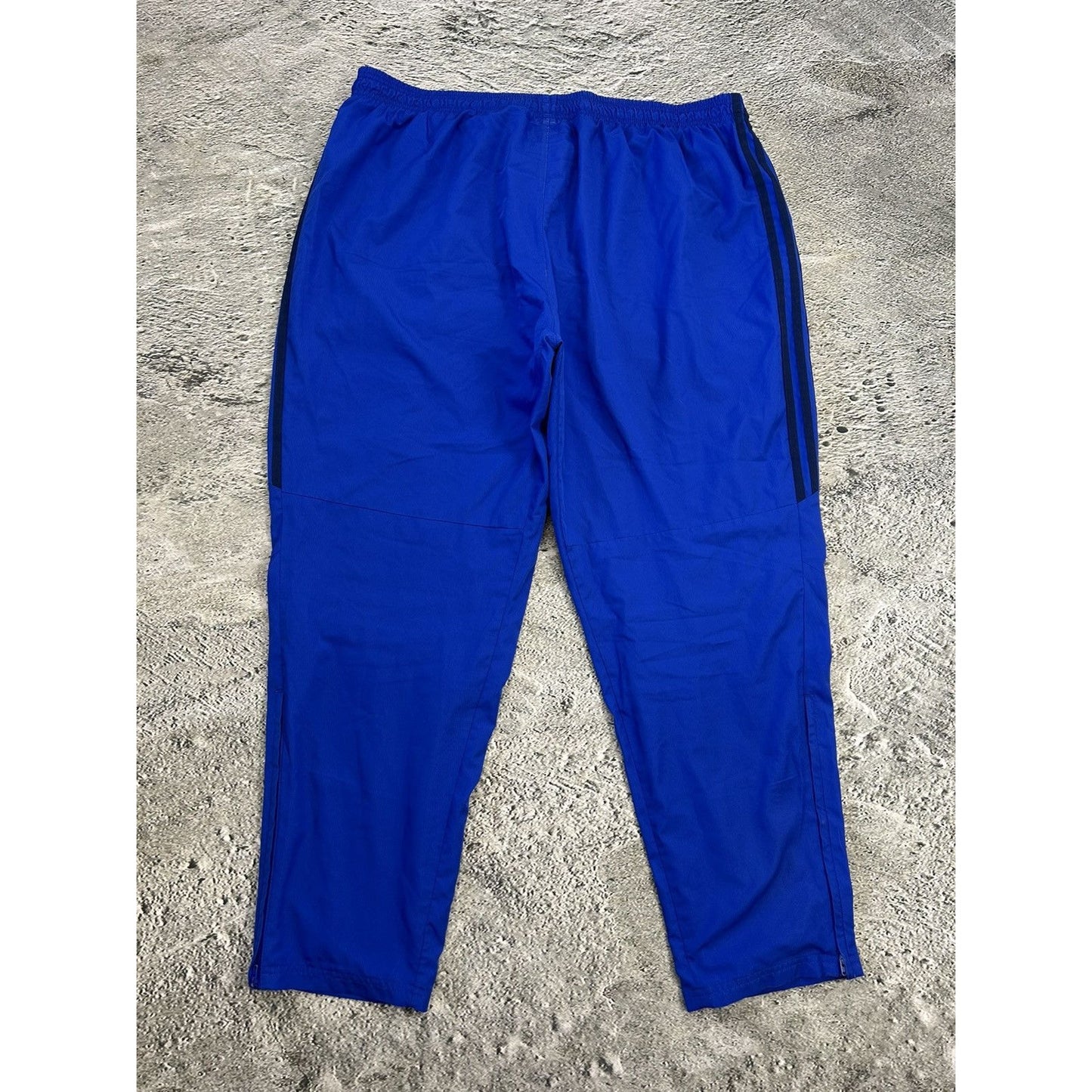 Adidas Schalke 04 vintage blue nylon track pants baggy