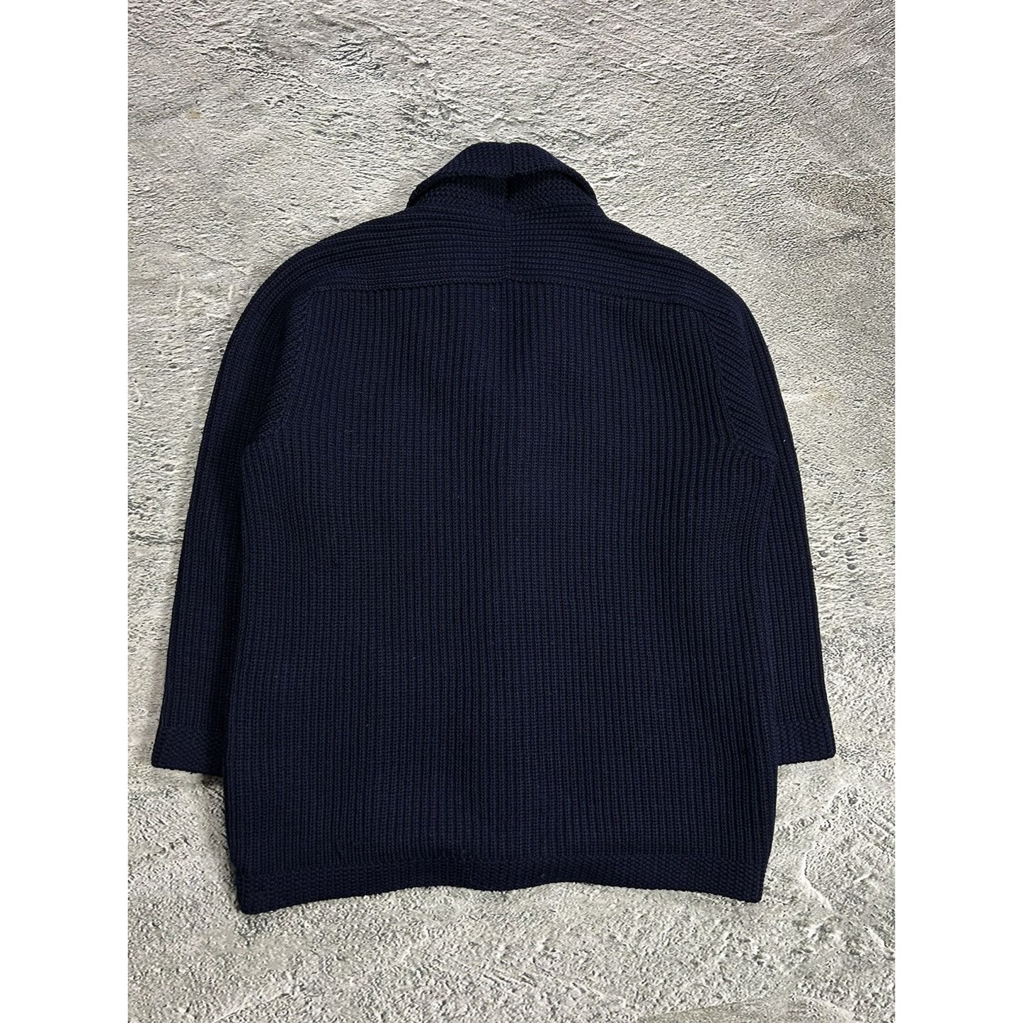 Christian Dior Monsieur Cardigan vintage 70s sweater navy
