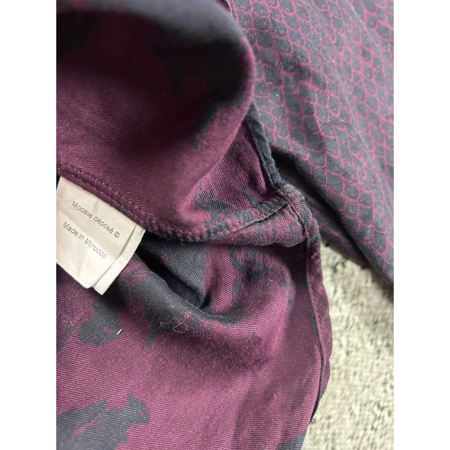 Kenzo shirt purple button-up