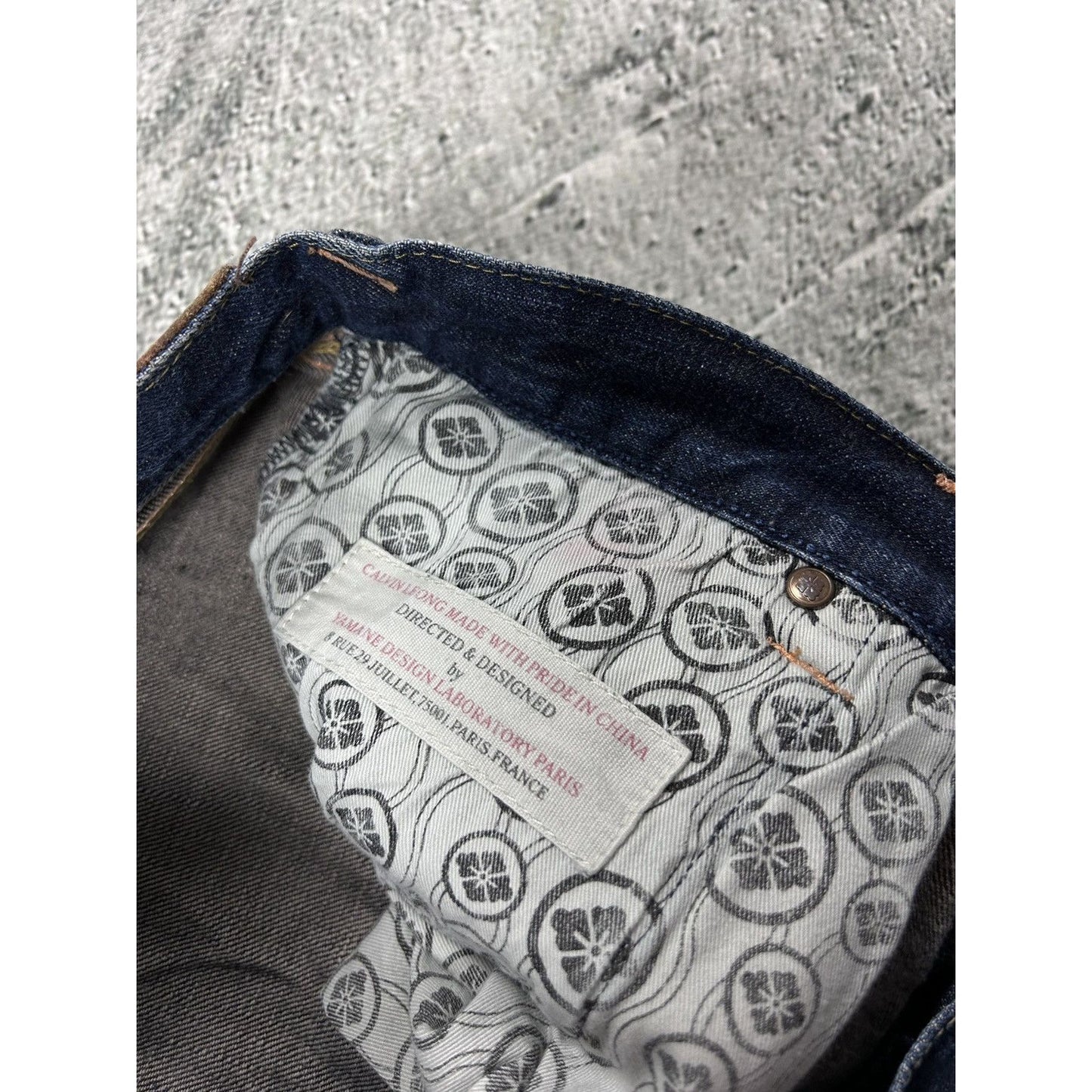 Evisu Yamane jeans vintage Japanese selvedge denim pants