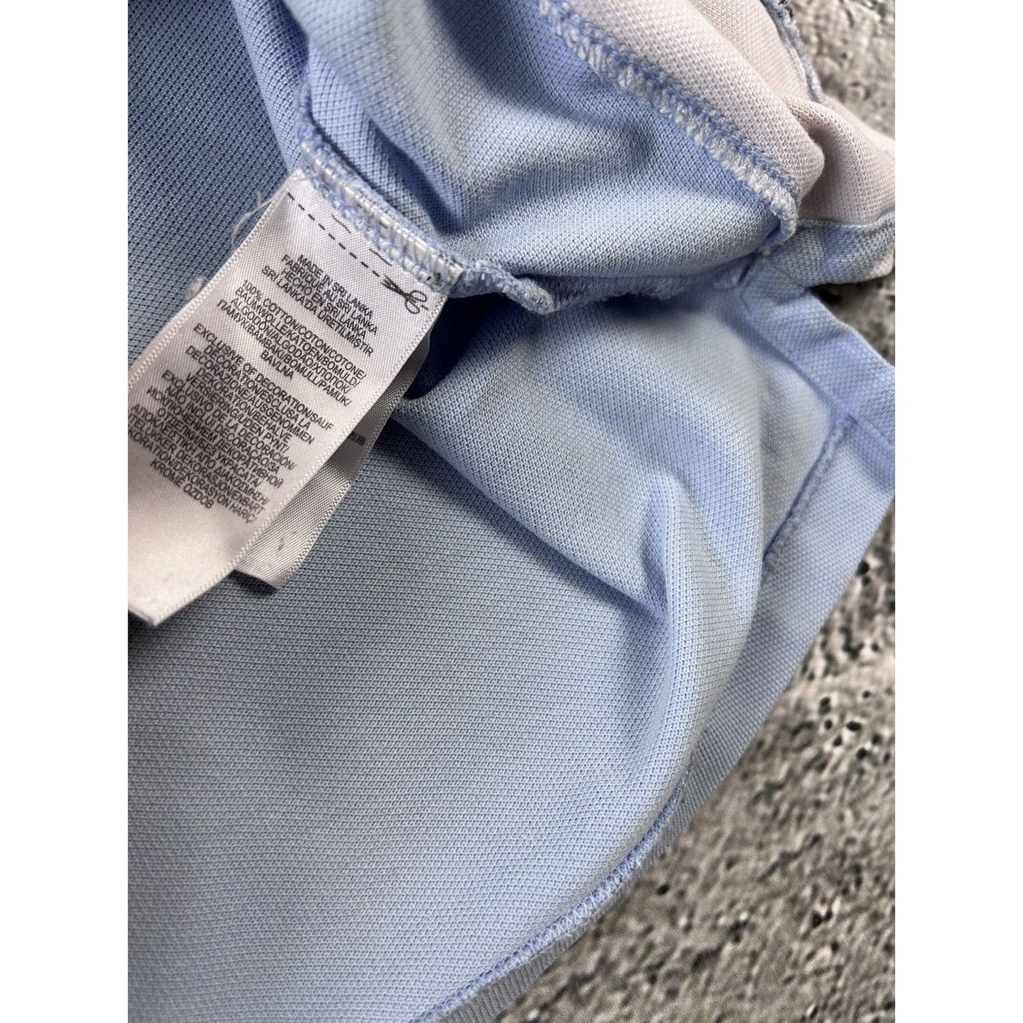 Chief Keef Polo Ralph Lauren baby blue T-shirt big pony