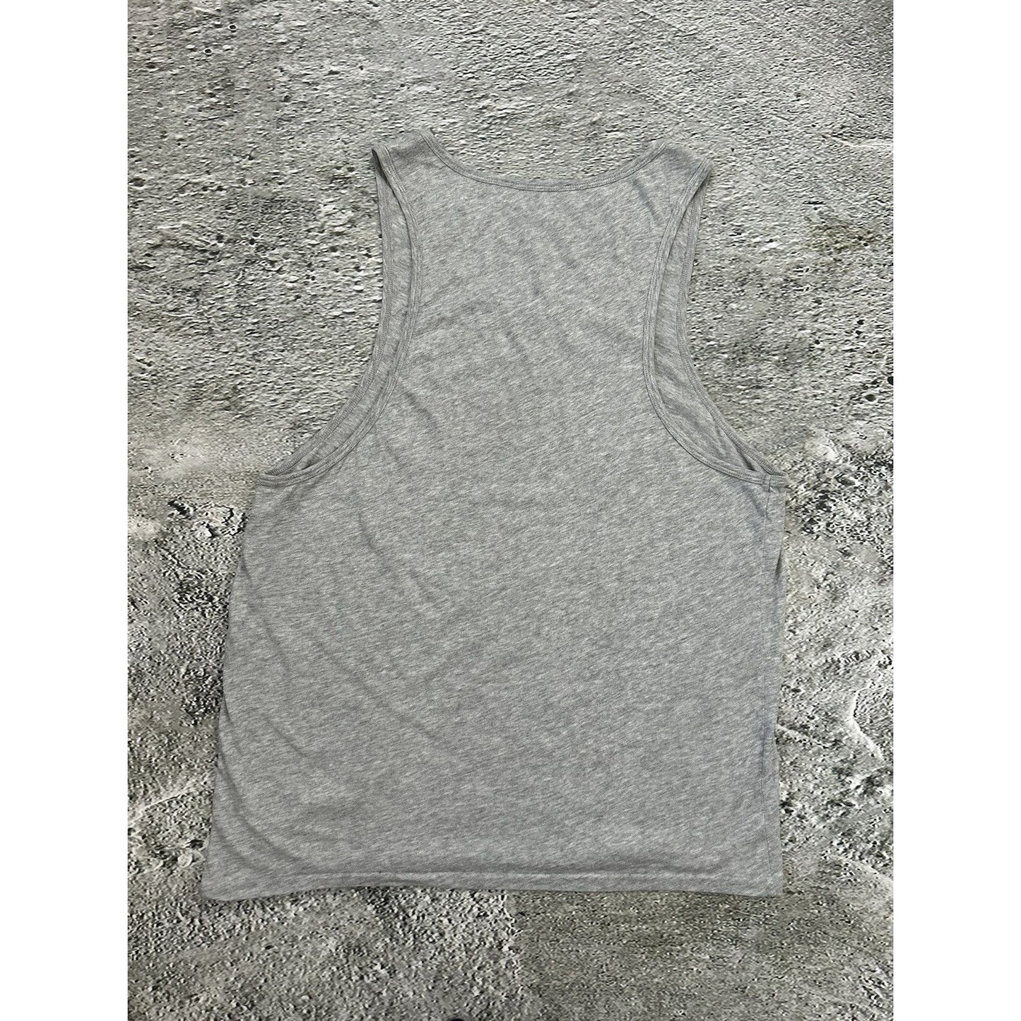 Allsaints tank top grey avant garde vintage Y2K
