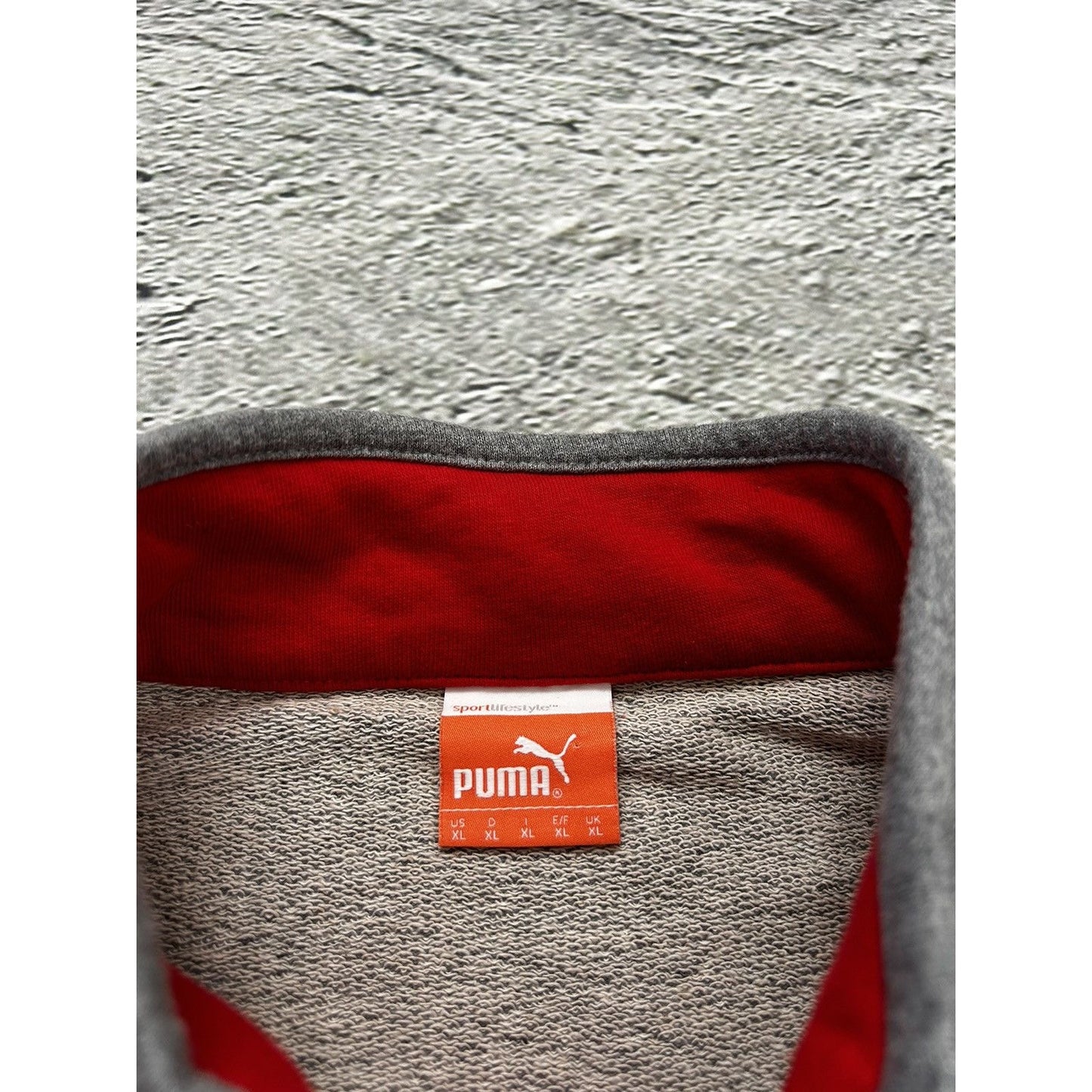 Fortuna Düsseldorf Puma zip sweatshirt grey red