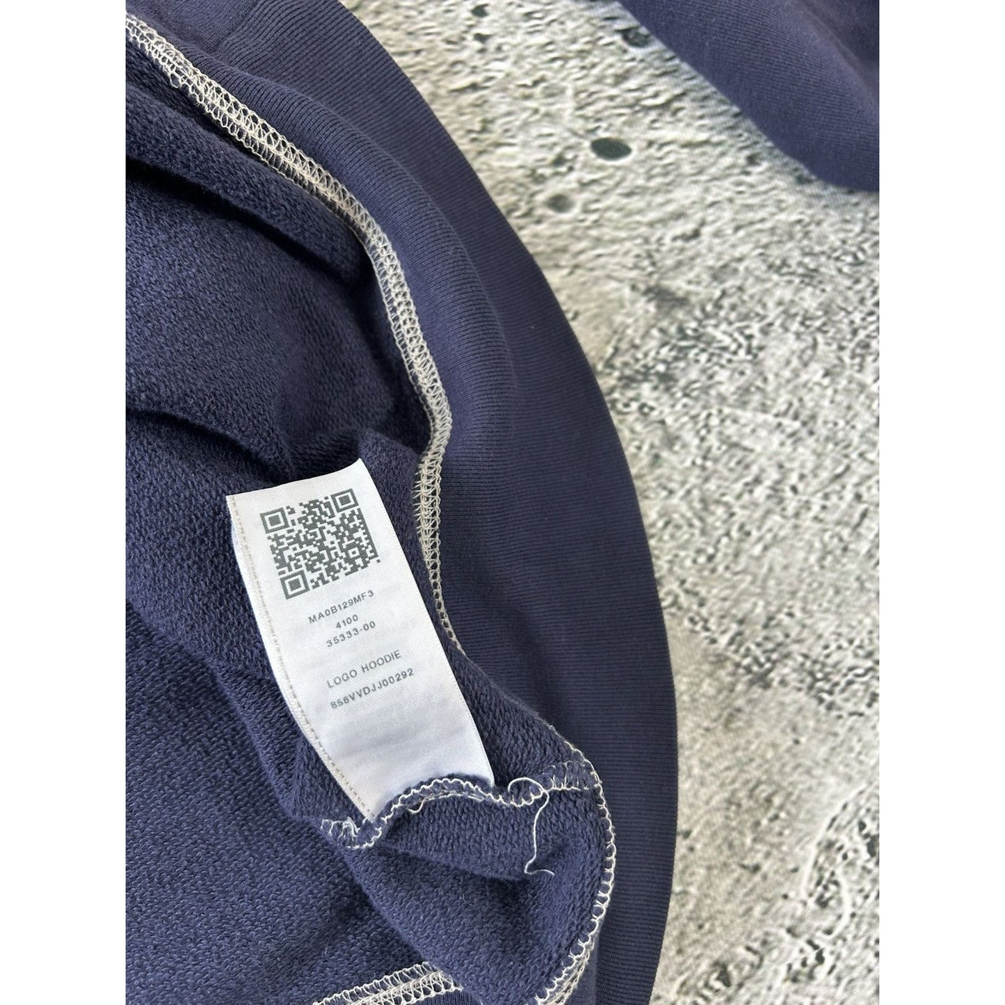 True Religion vintage Navy blue zip hoodie big logo