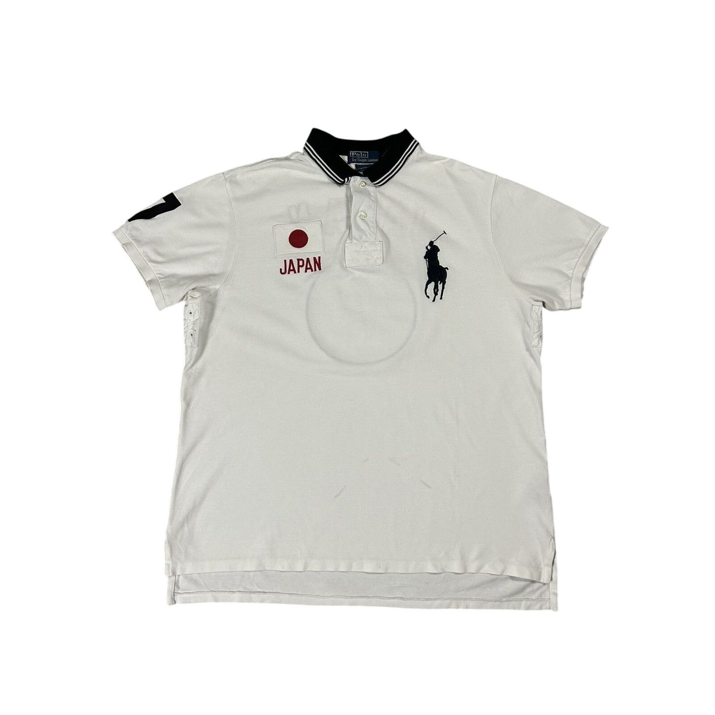 Chief Keef Polo Ralph Lauren Japan white red Polo big pony
