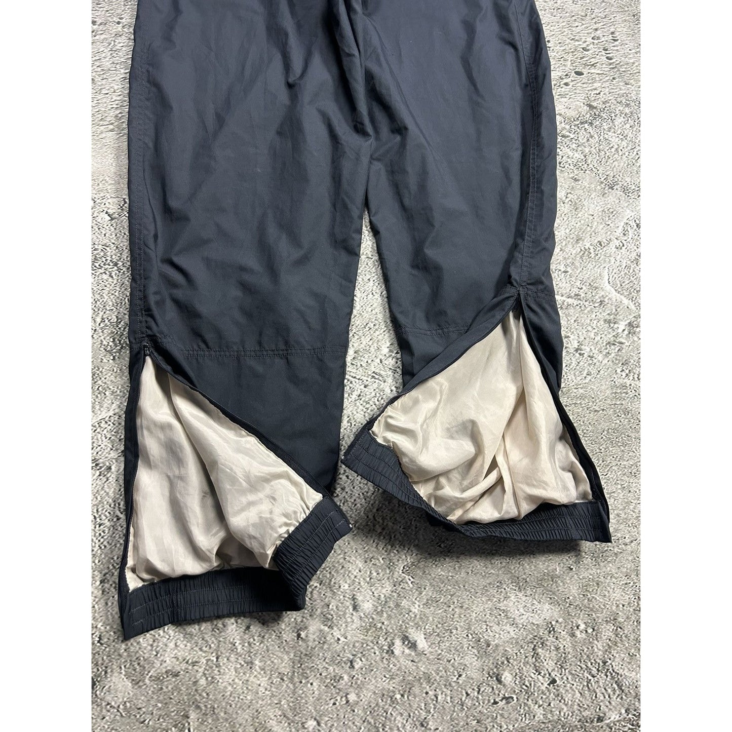 Adidas track pants vintage grey nylon 2000s