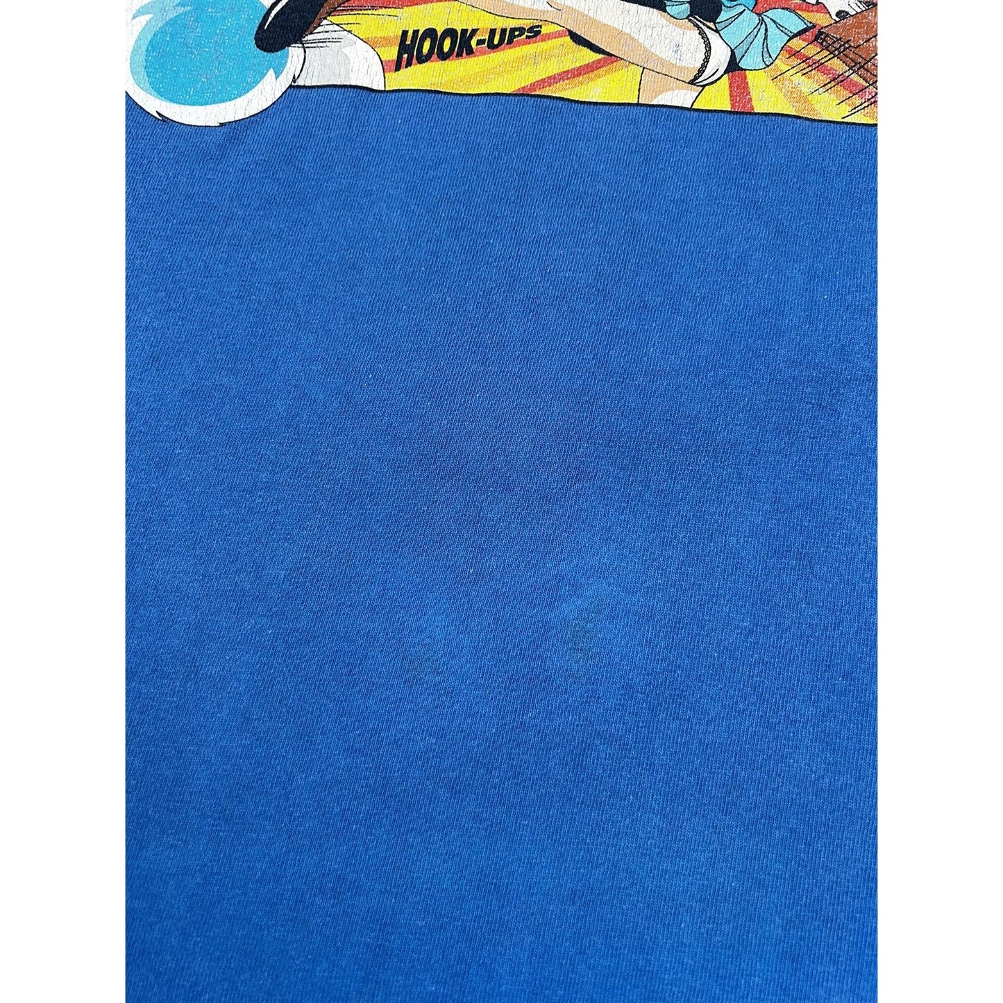Hook-ups T-shirt blue hung fu high school vintage