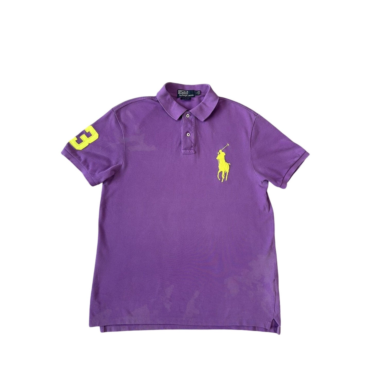Chief Keef Polo Ralph Lauren vintage purple T-shirt big pony