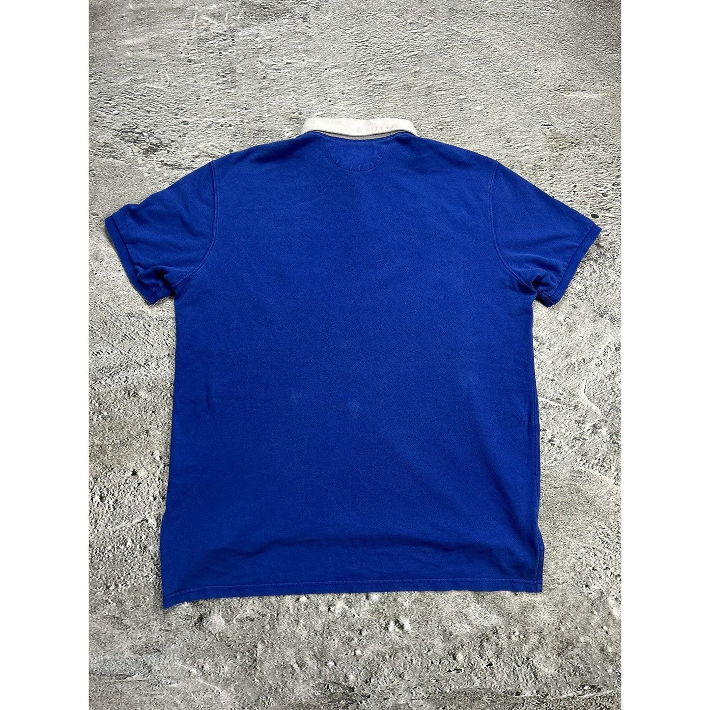 Polo Ralph Lauren vintage blue polo T-shirt big pony 1st 8