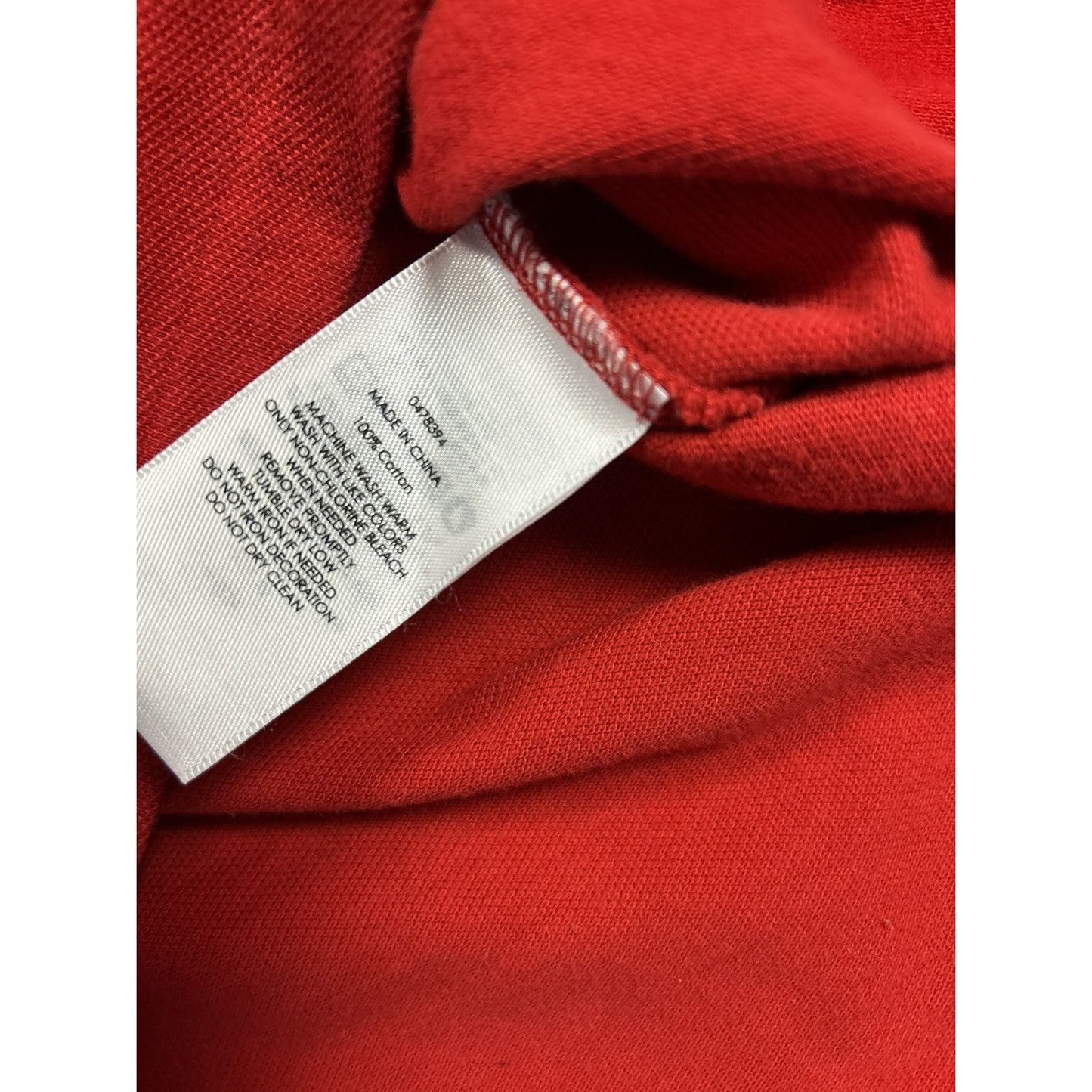 Chief Keef Polo Ralph Lauren vintage red USA big pony