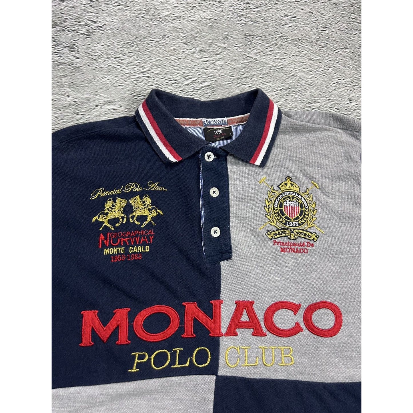Chief Keef Polo Monaco Geografical Norway blue black