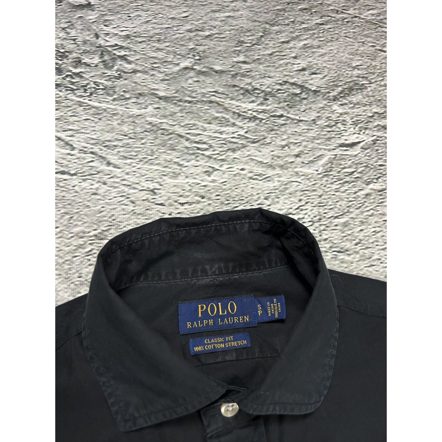 Polo Ralph Lauren black shirt no logo
