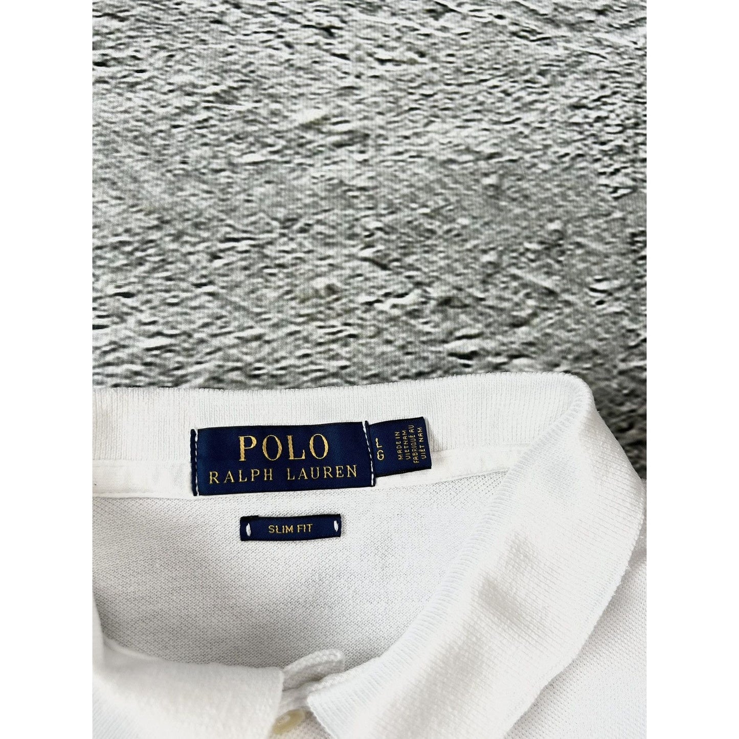 Chief Keef Polo Ralph Lauren vintage white polo T-shirt big pony