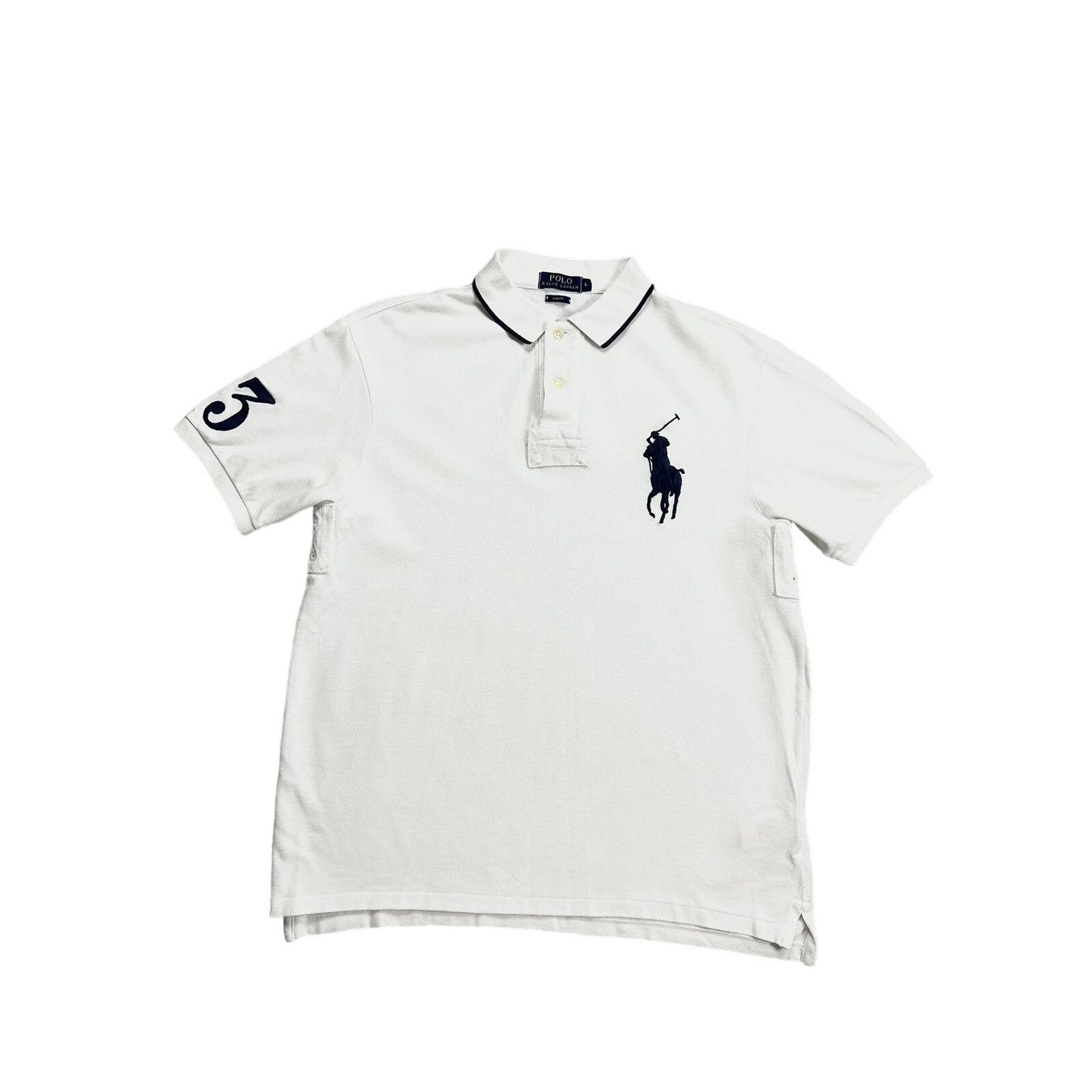 Chief Keef Polo Ralph Lauren vintage white T-shirt big pony