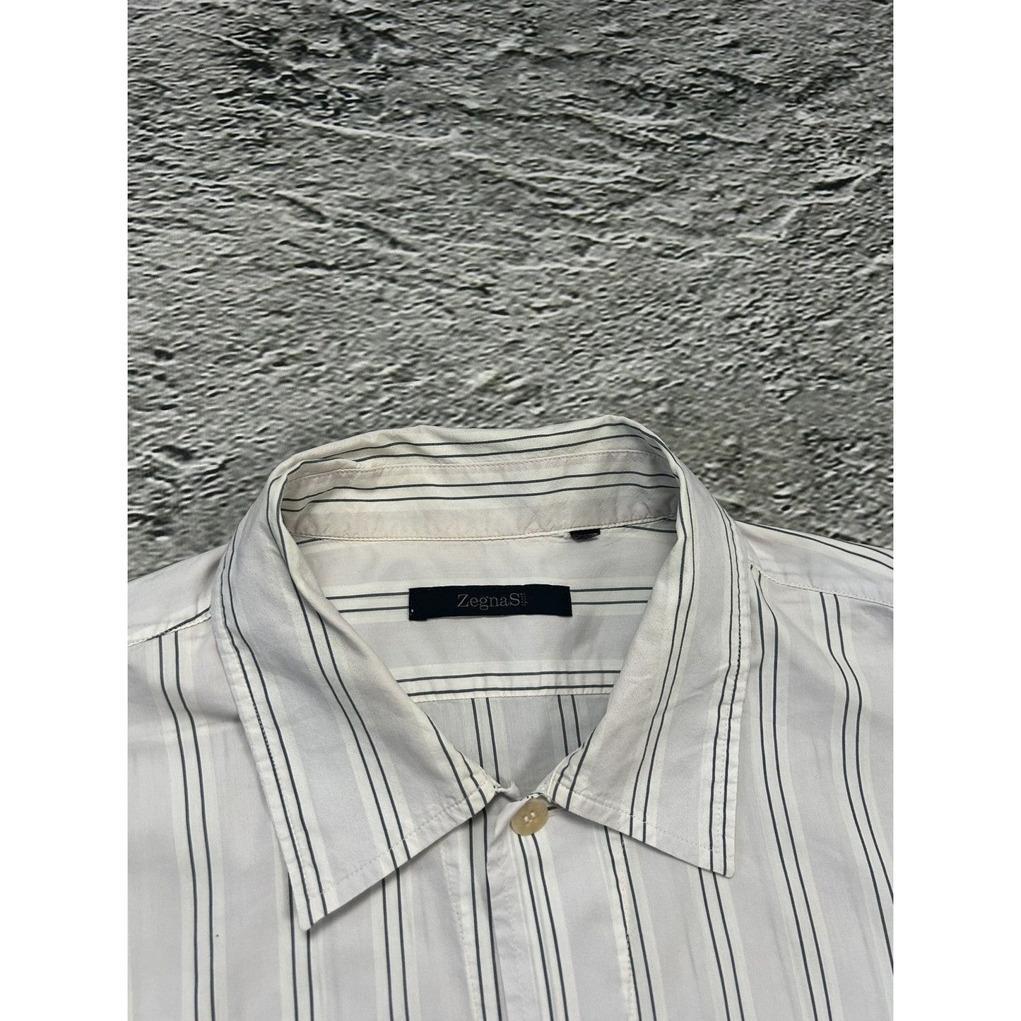 Ermenegildo Zegna shirt short sleeve white