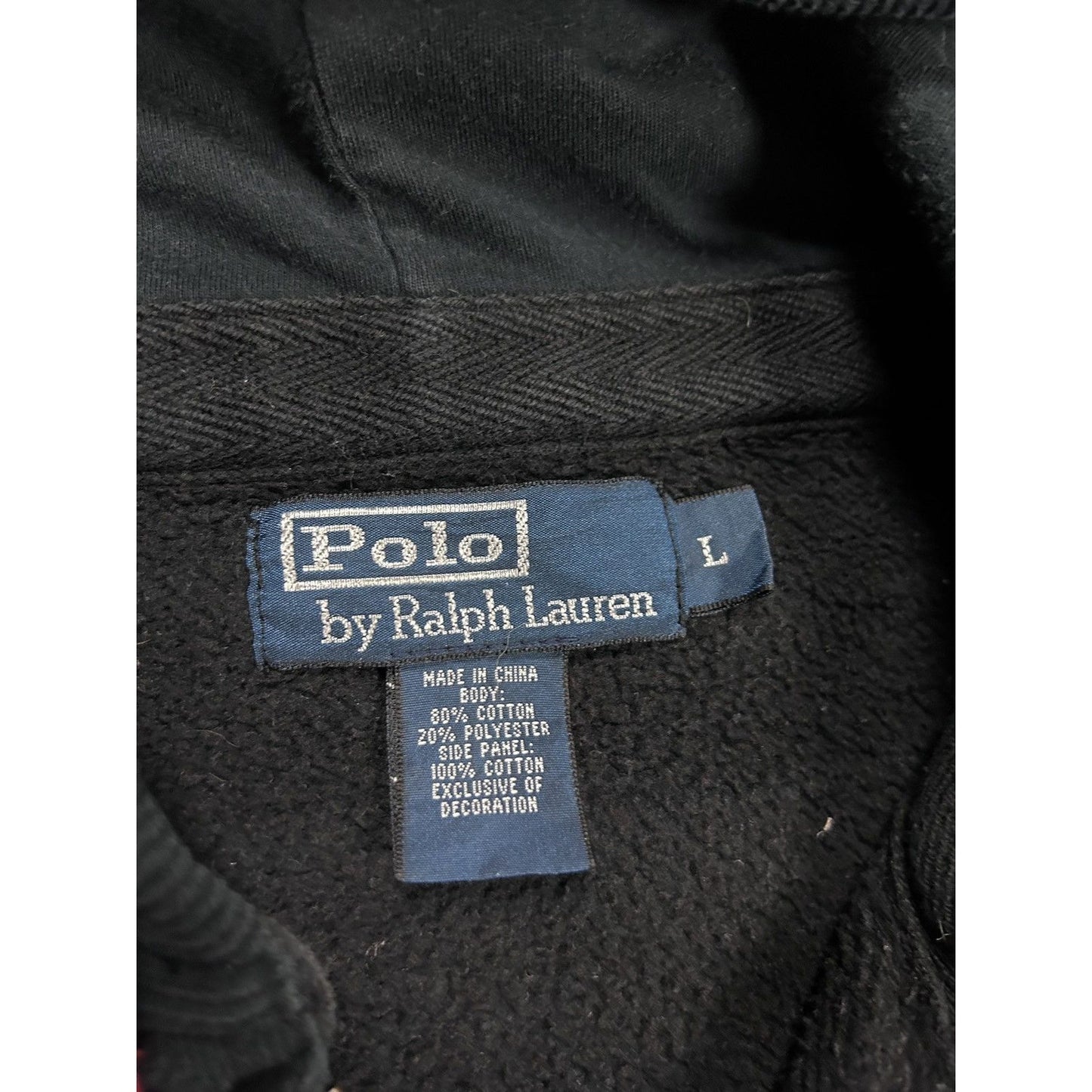 Chief Keef Polo Ralph Lauren zip hoodie black UK