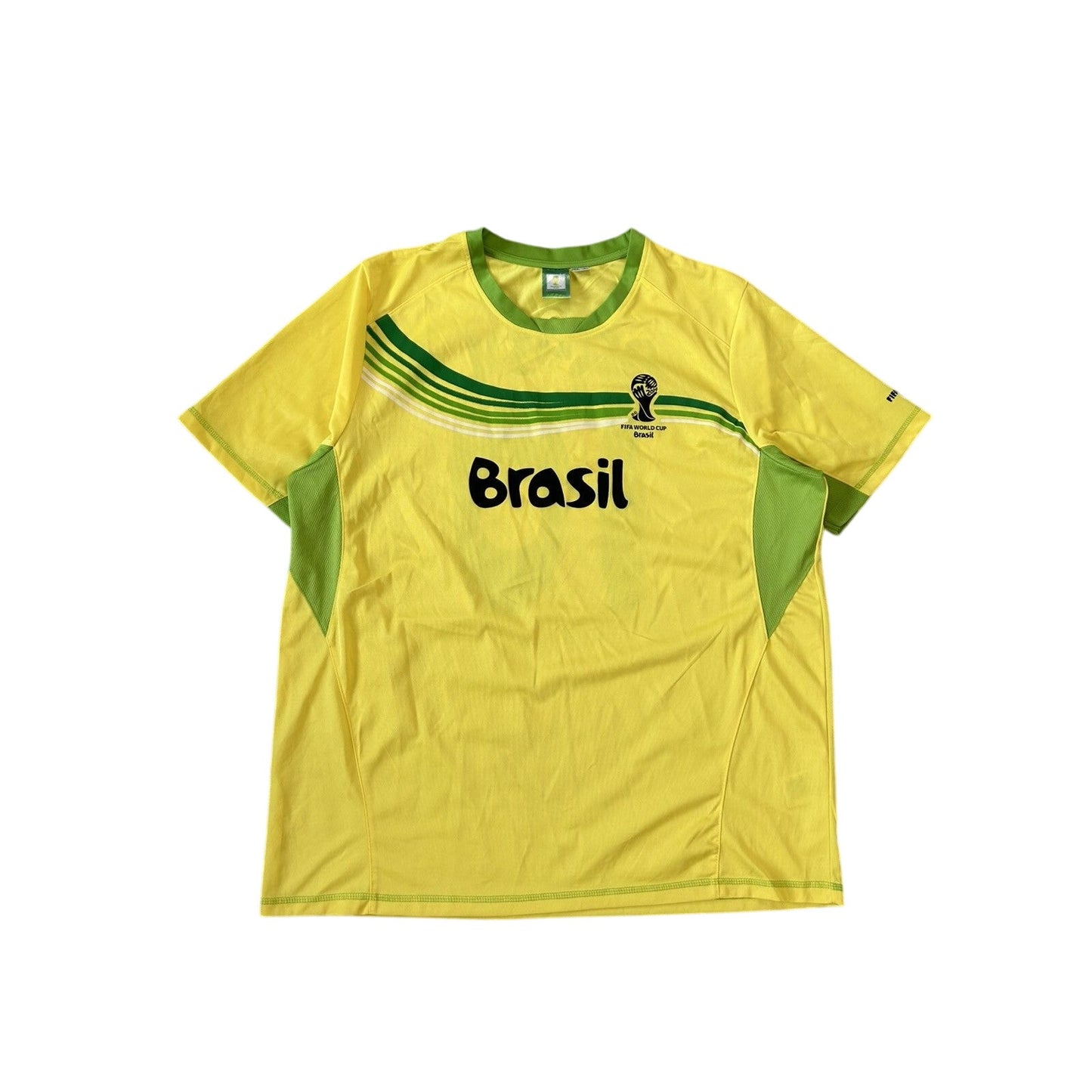 Brasil jersey world cup 2014 vintage yellow 10