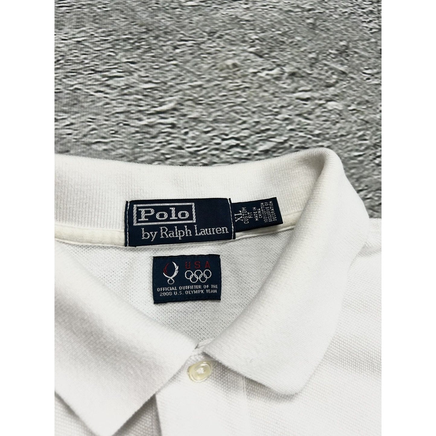 Chief Keef Polo Ralph Lauren white USA Beijing Olympics 2008