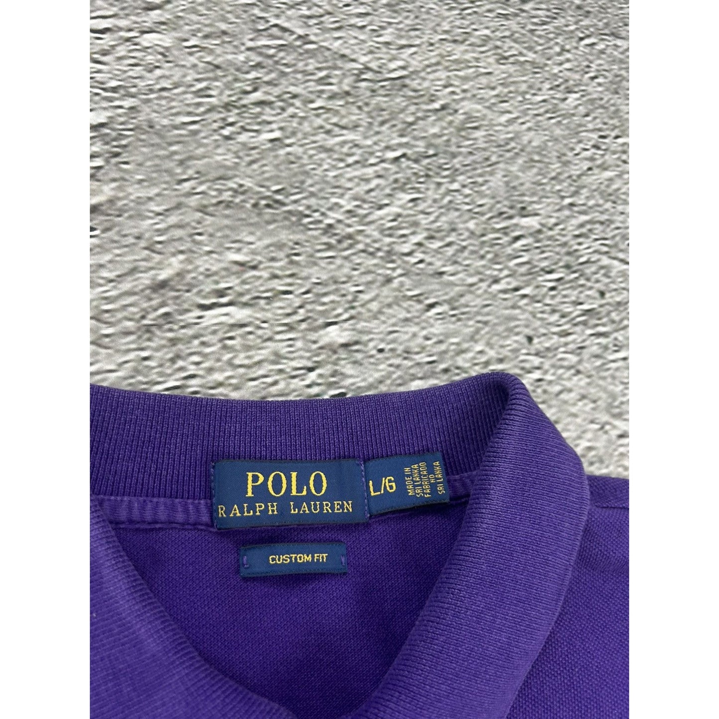 Chief Keef Polo Ralph Lauren vintage purple T-shirt big pony