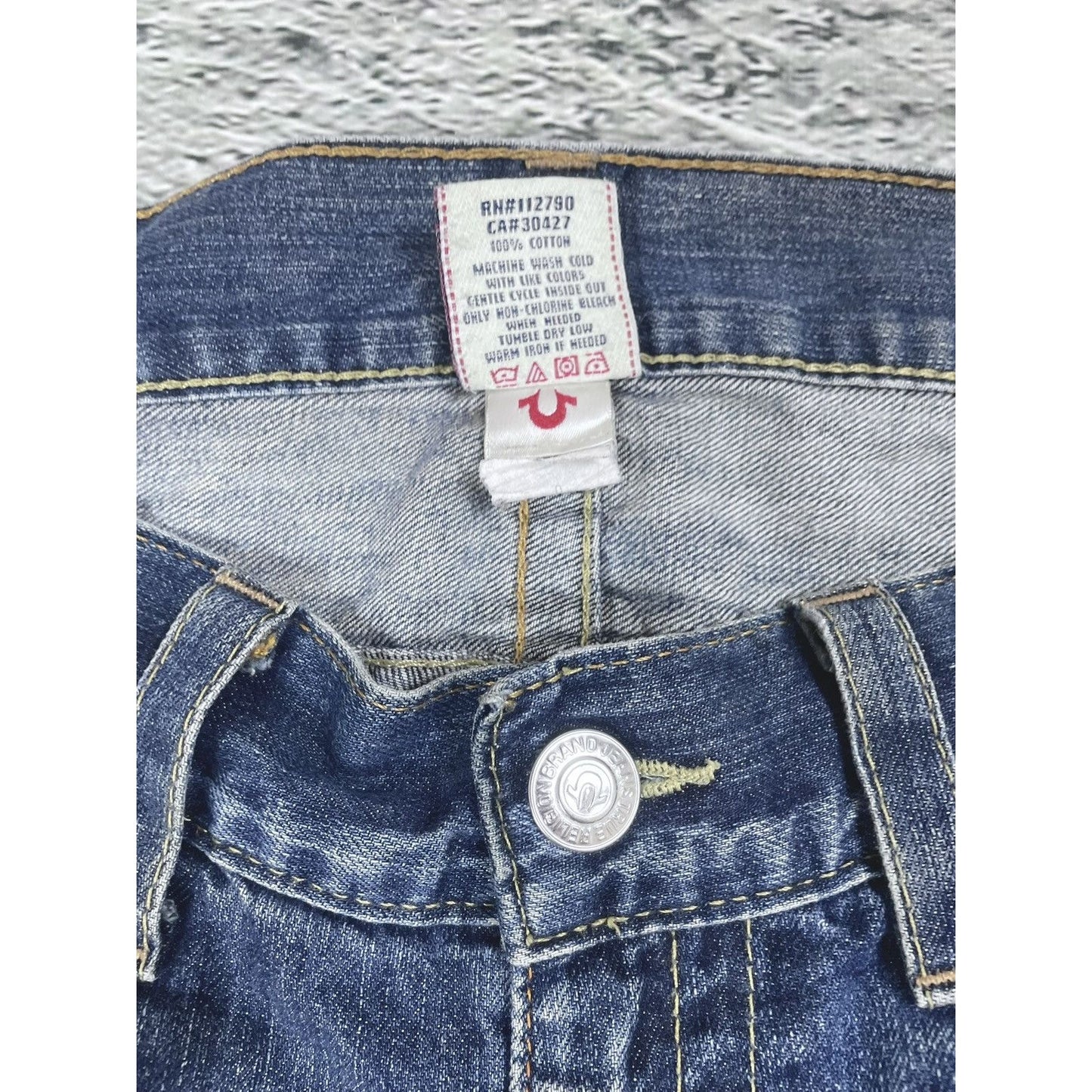 True Religion jeans vintage Boot Cut denim pants Flared