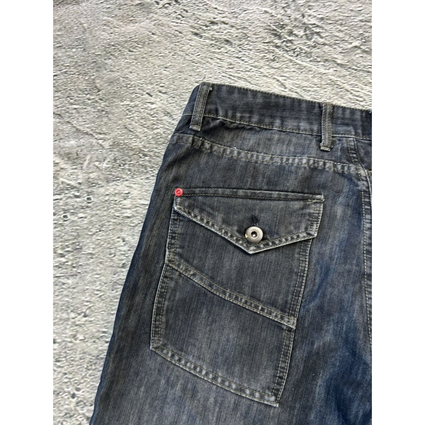Y2K baggy jeans vintage black