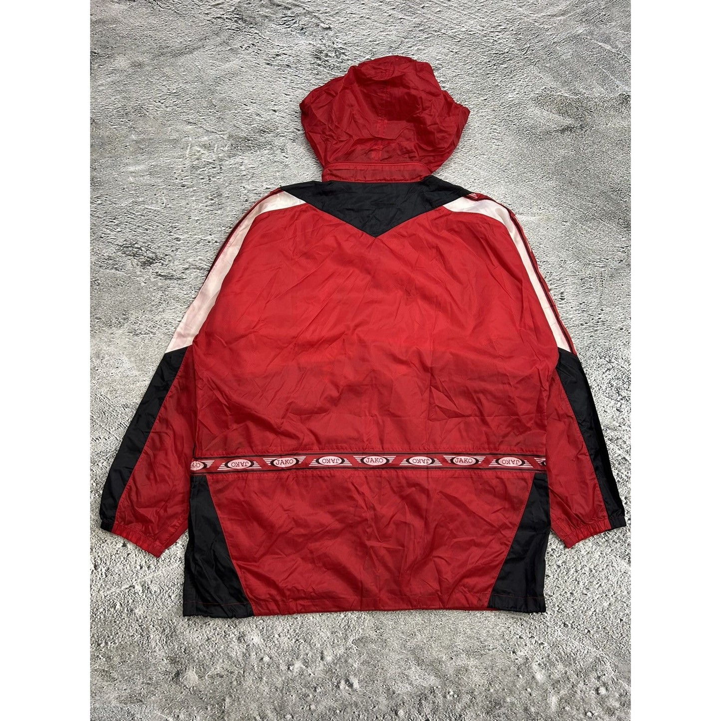 Jako vintage Track Jacket black white red 90s
