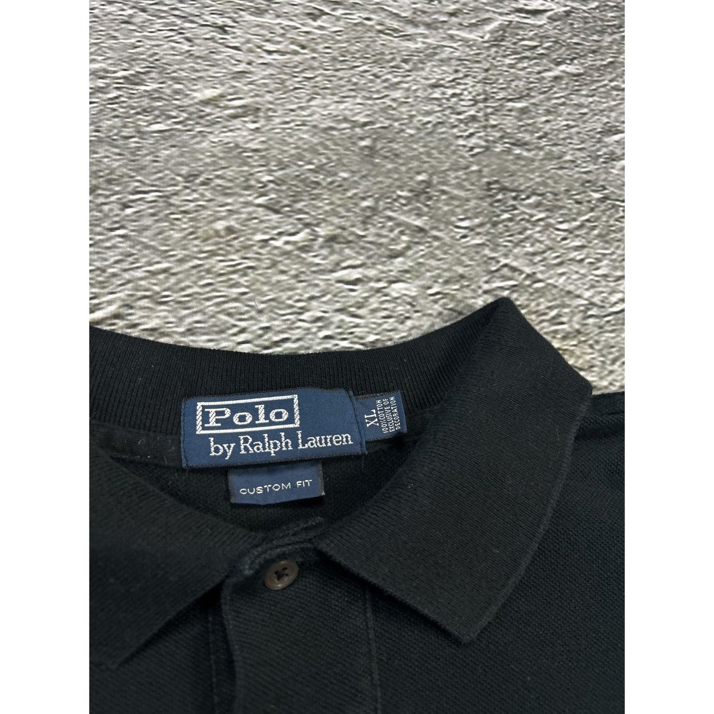 Polo Ralph Lauren longsleeve polo rugby black big pony