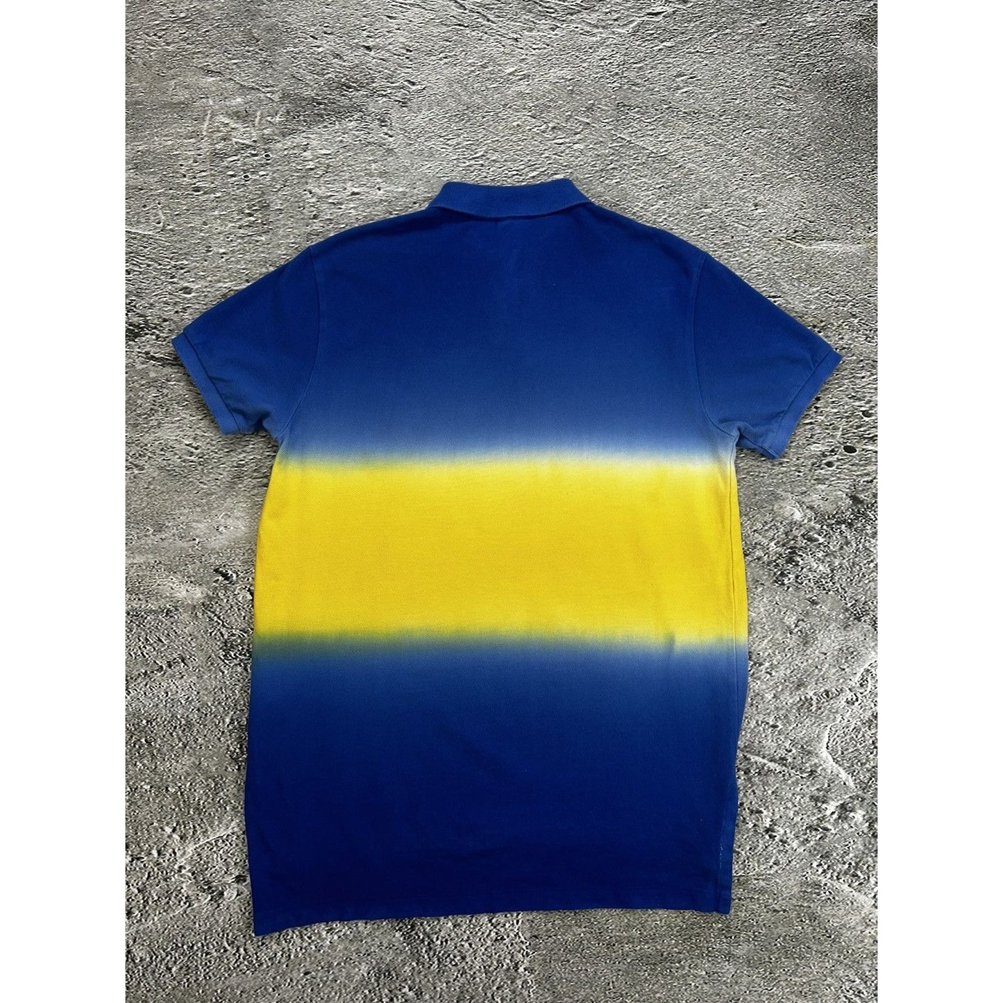 Chief Keef Polo Ralph Lauren big pony gradient blue yellow