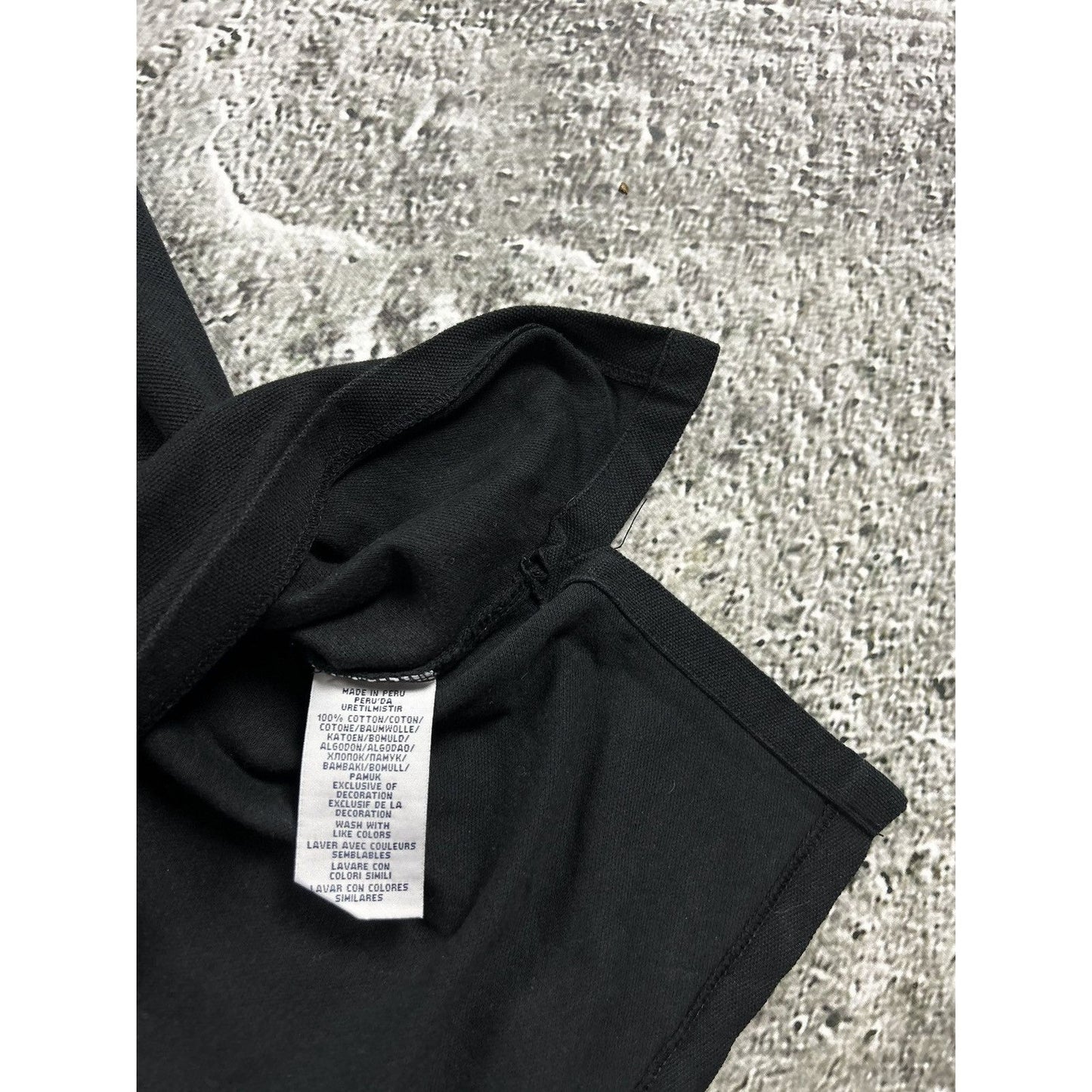 Chief Keef Polo Ralph Lauren polo T-shirt black big pony