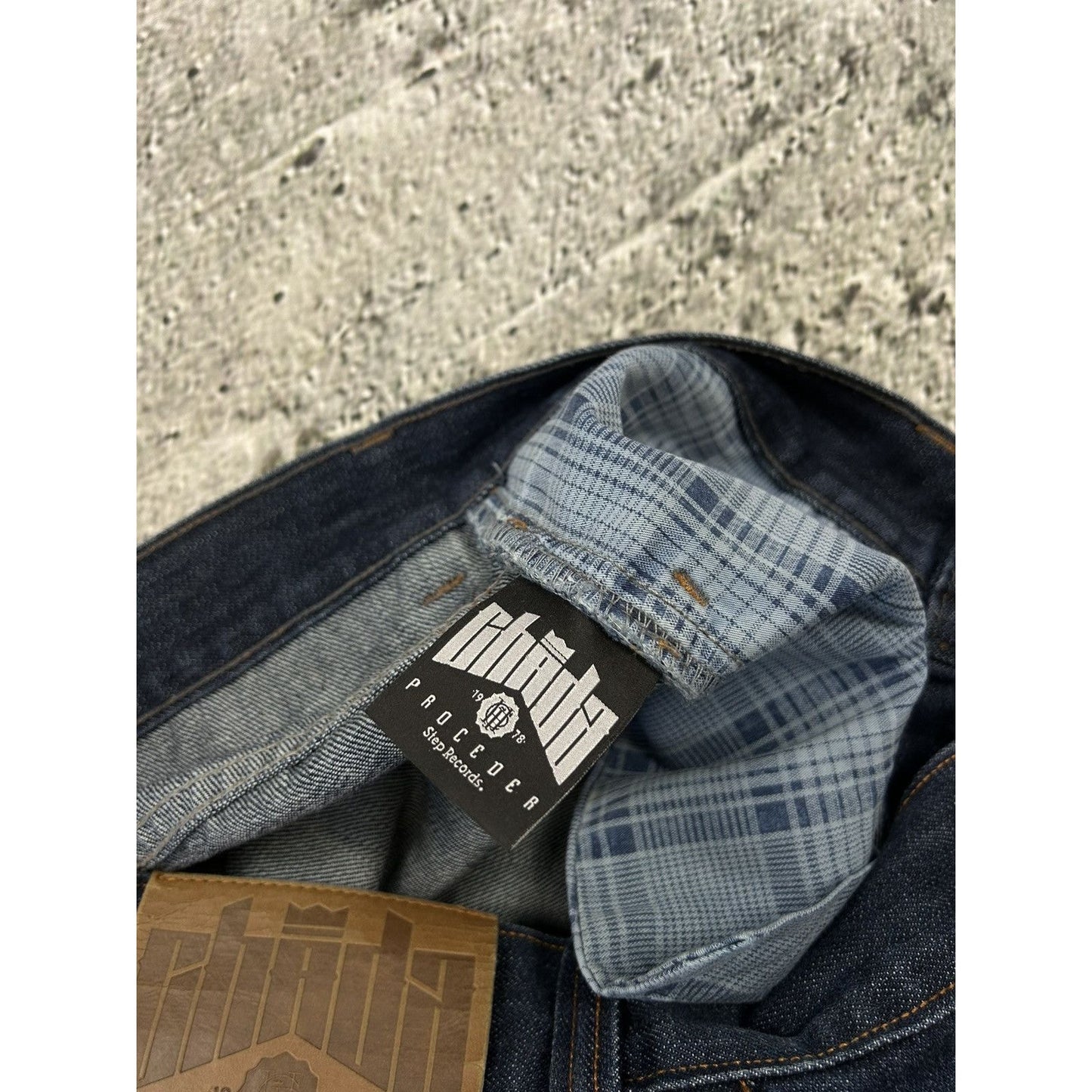 Chada Proceder vintage embroidery jeans