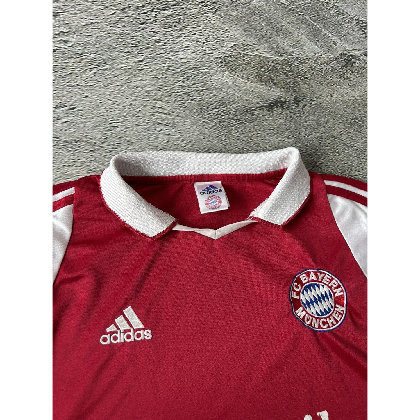 Adidas Bayern Munchen Jersey red T-Mobile 2003 2004