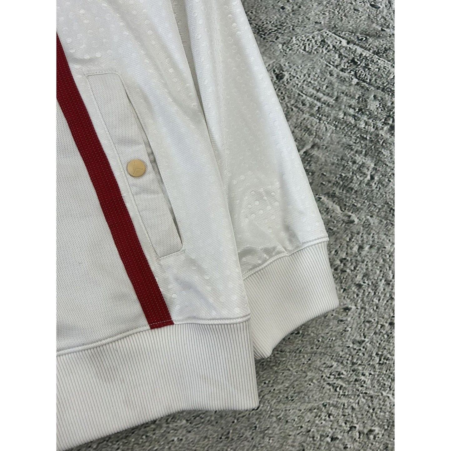 Jordan track jacket zip sweatshirt vintage 2000s white
