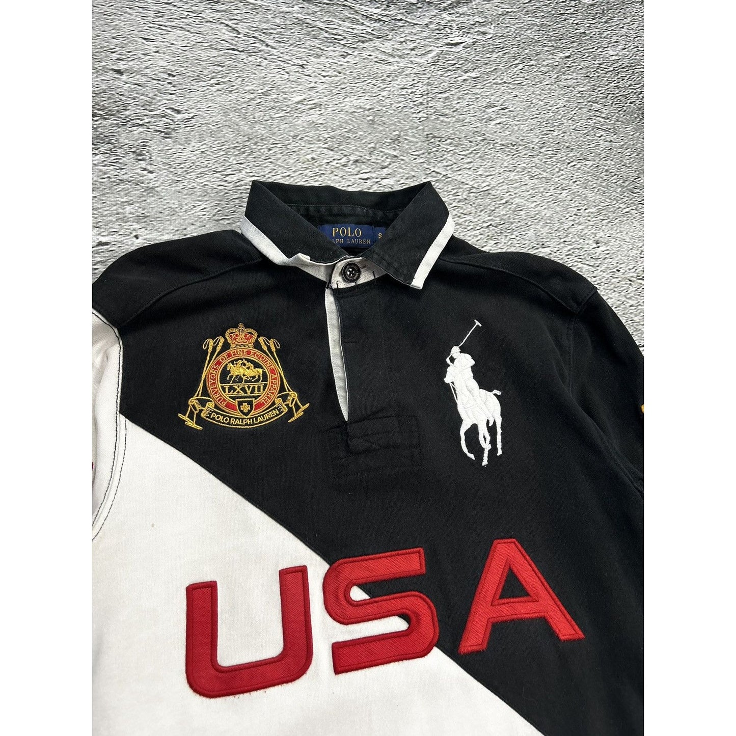 Chief Keef Polo Ralph Lauren vintage longsleeve big pony USA