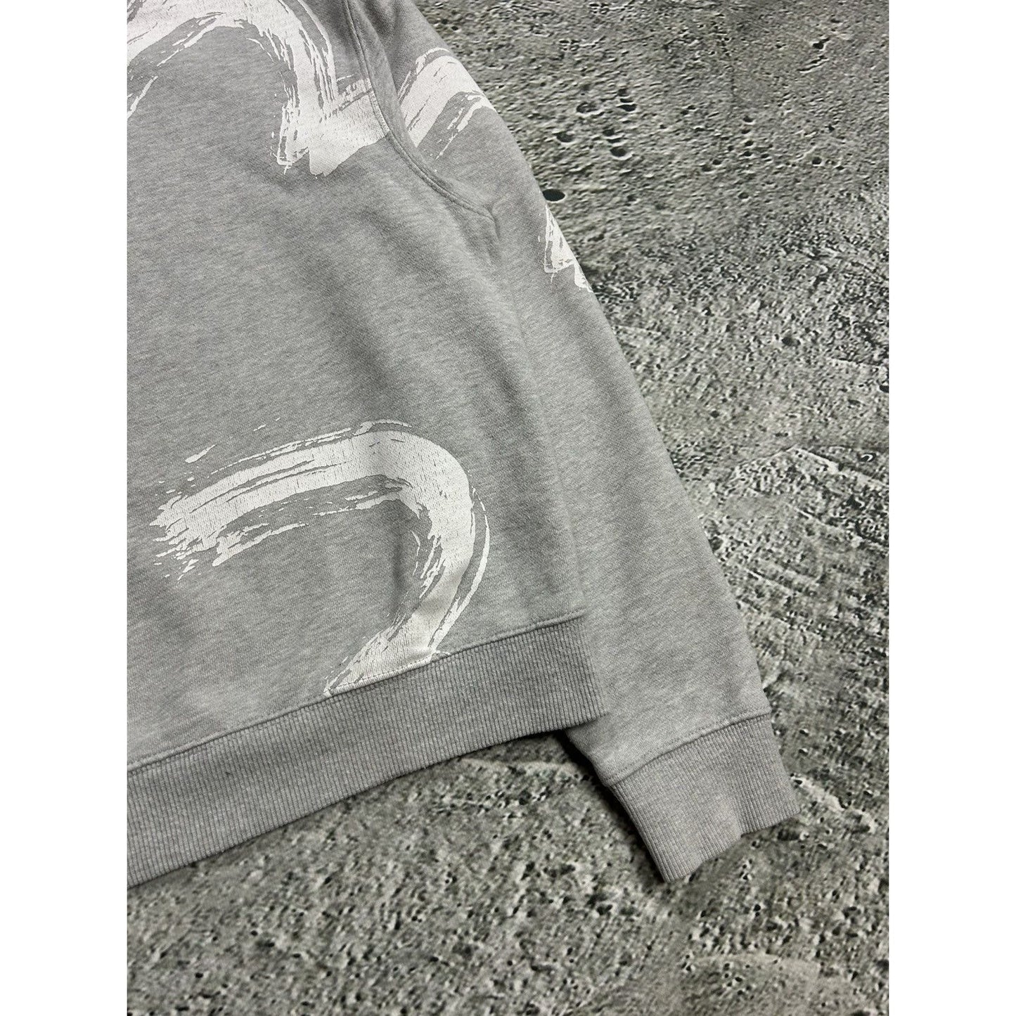 Evisu sweatshirt multilogo seagull vintage grey Y2K