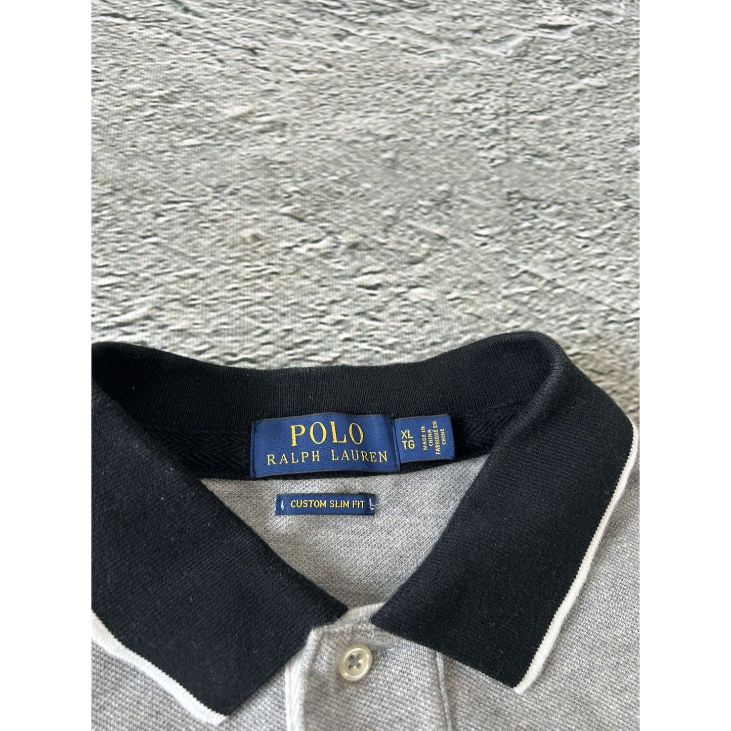 Chief Kerf Polo Ralph Lauren New York grey Polo T-shirt