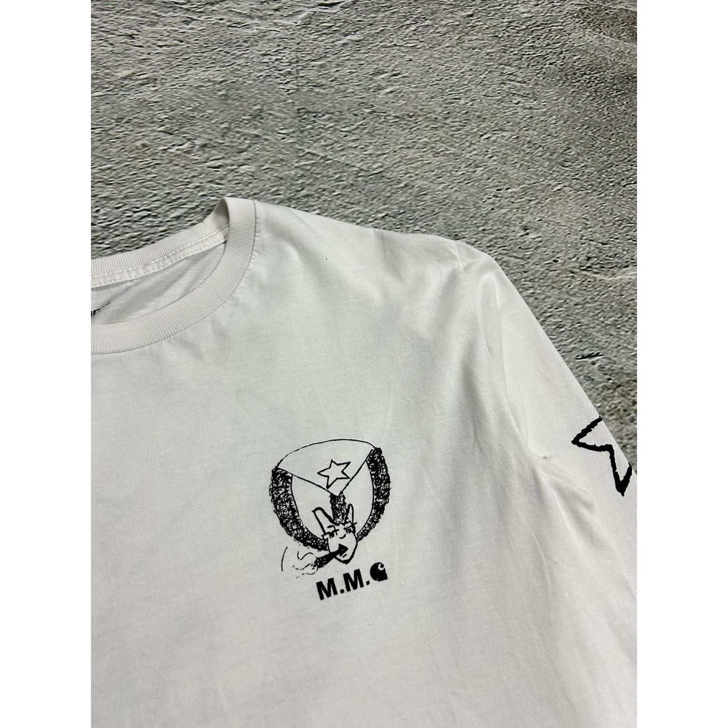 Carhartt longsleeve white MMC „Set you free” Mahogani Music