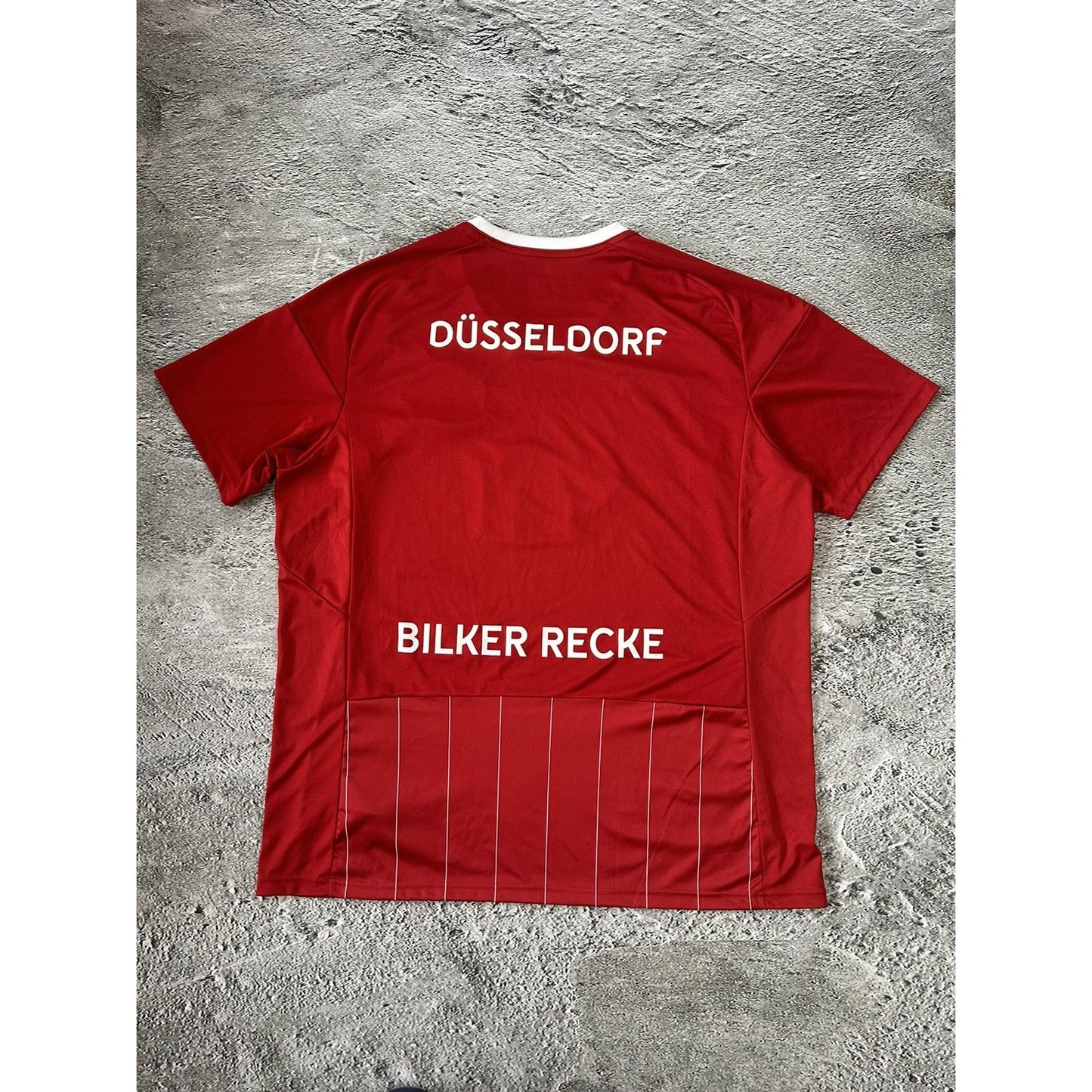 Fortuna Düsseldorf jersey red Henkel 22/23 home kit adidas