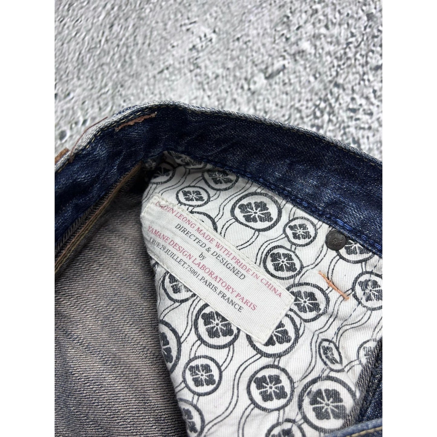 Evisu Yamane jeans vintage selvedge denim Japan