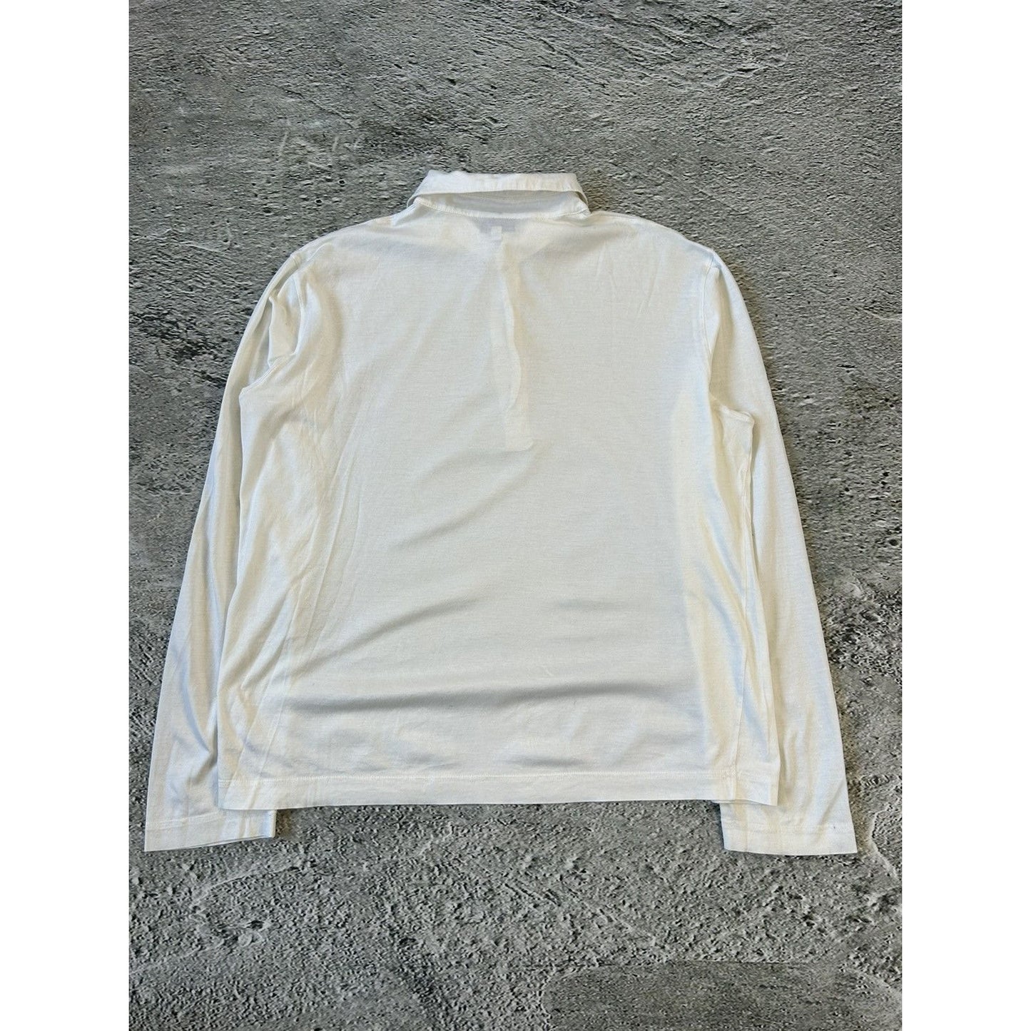 Kenzo Long Sleeve T-Shirt Polo top white Homme