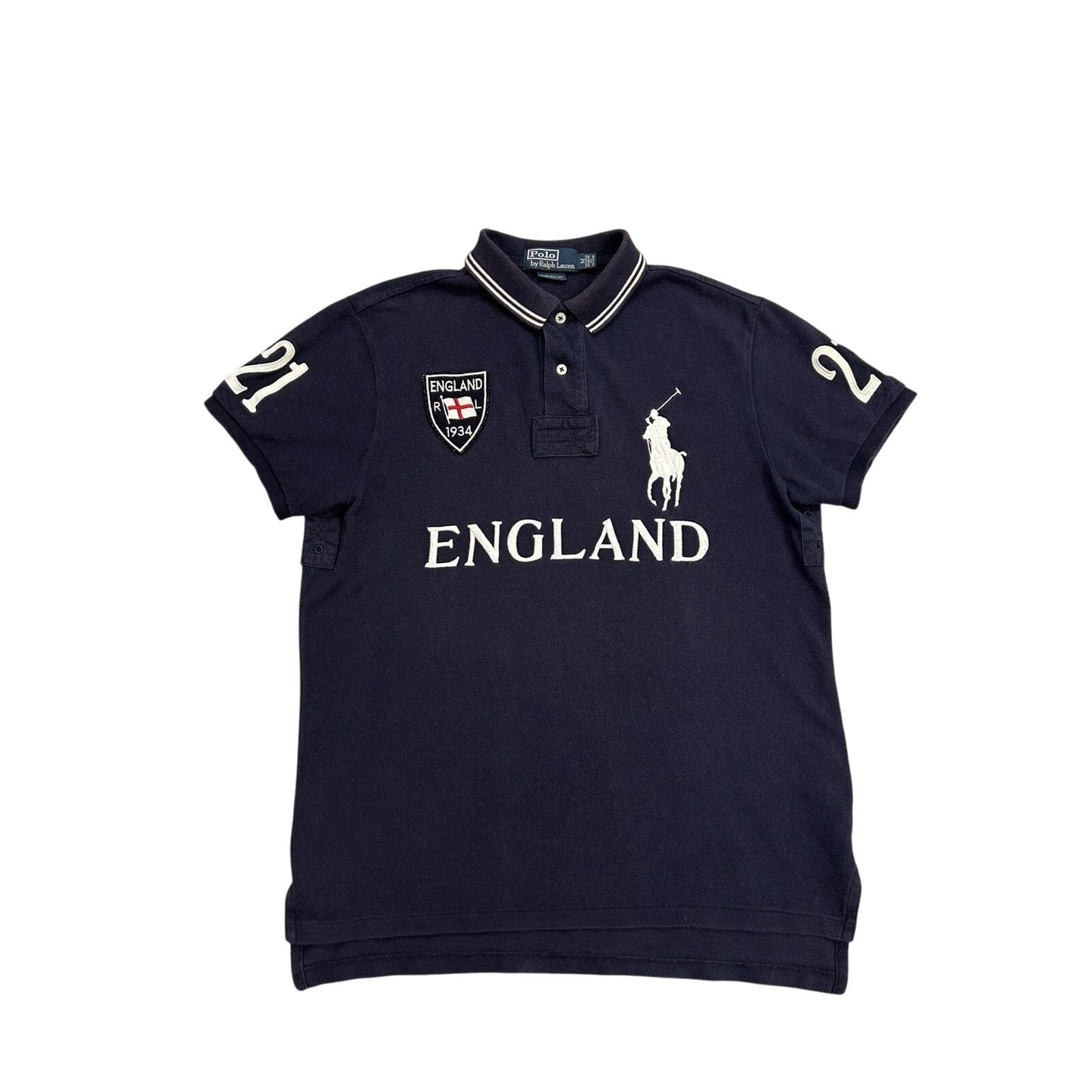Chief Keef Polo Ralph Lauren England vintage navy big pony