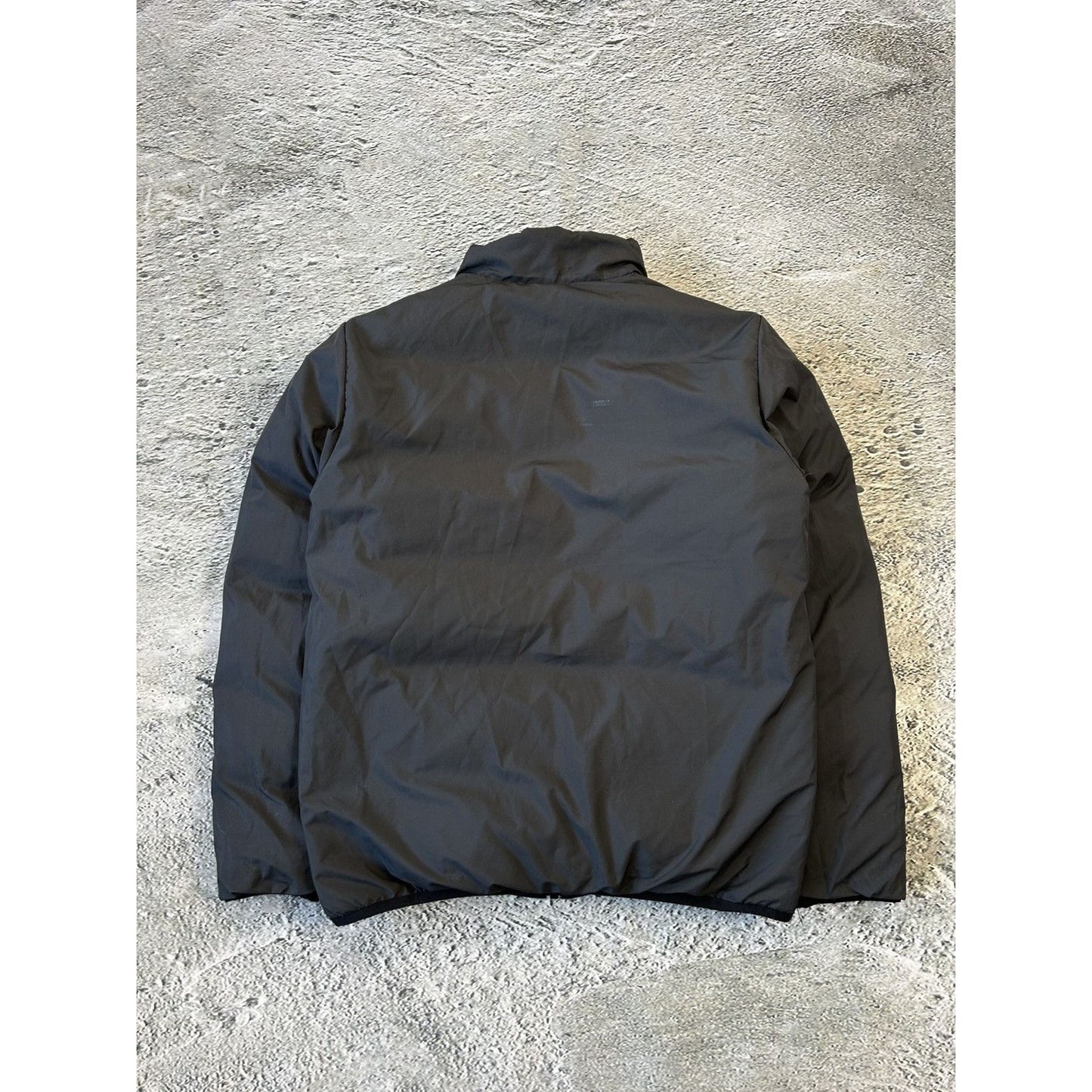 The North Face puffer jacket reversible 550 black down TNF