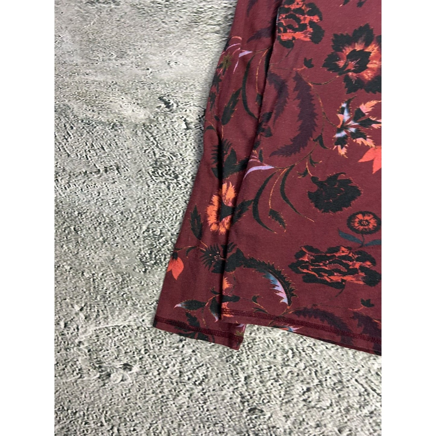 Sandro Paris longsleeve floral red