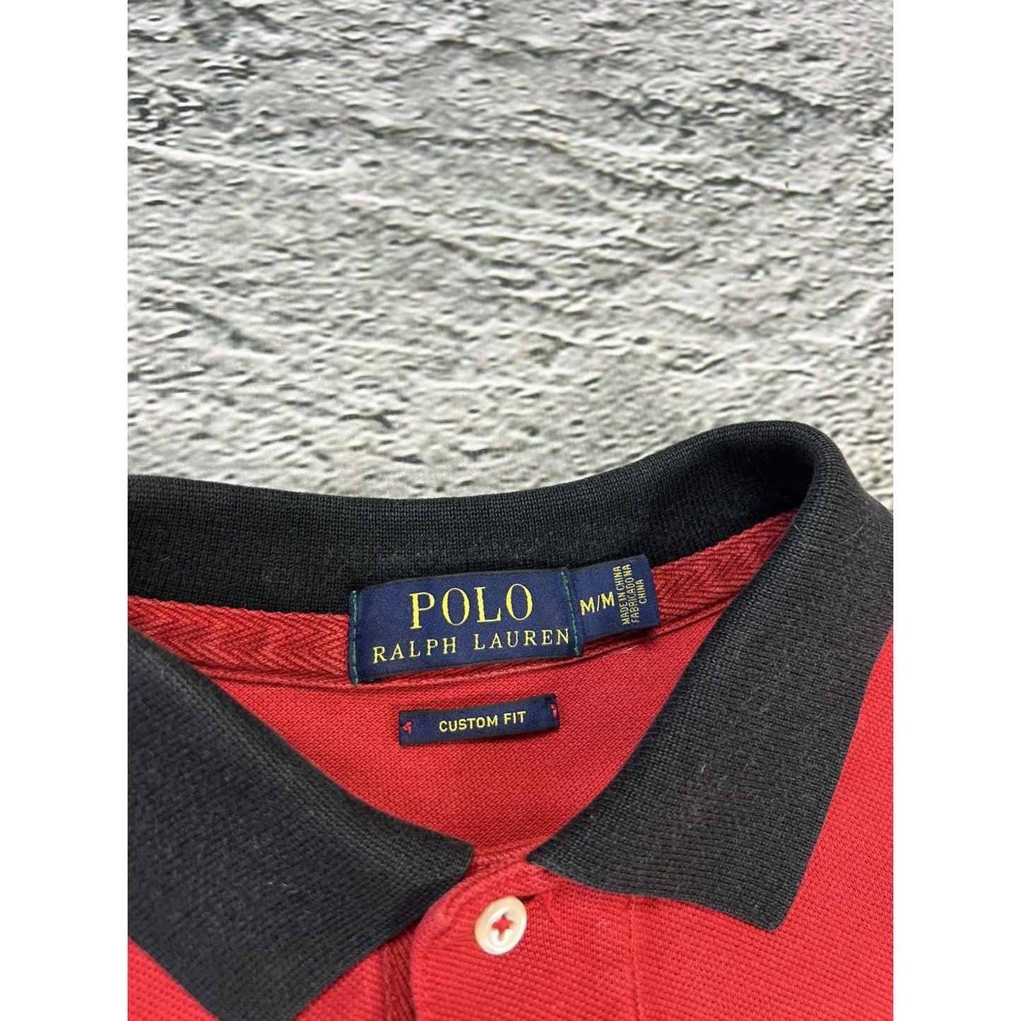 Chief Keef Polo Ralph Lauren Milan Red polo T-shirt