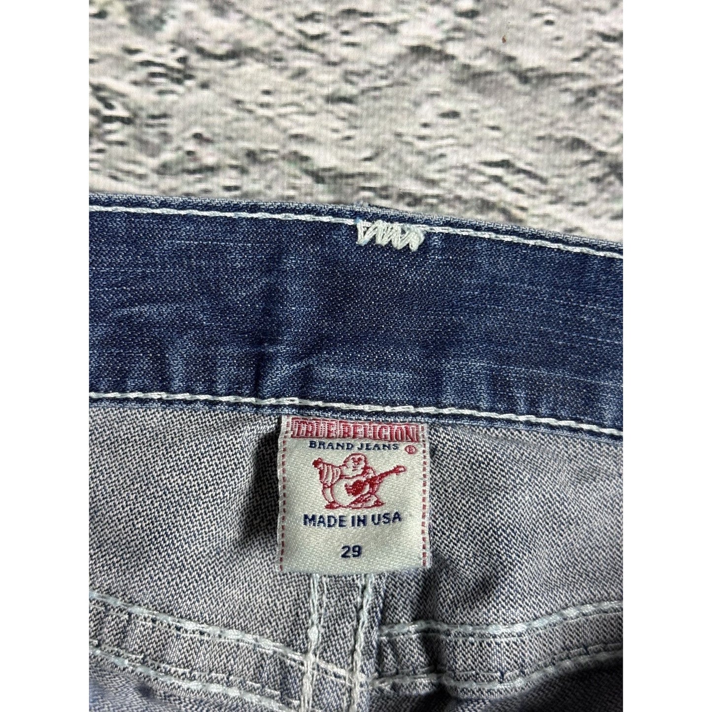 True Religion jeans vintage Bobby big QT denim straight