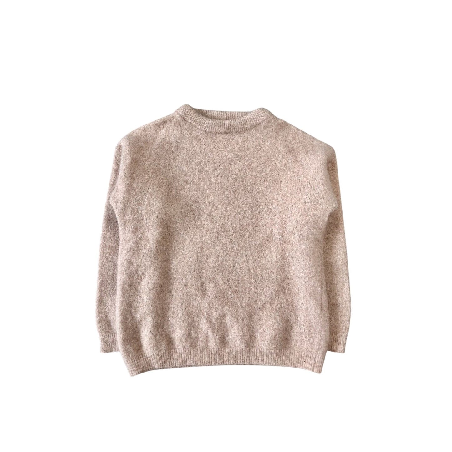 Acne Studios mohair sweater dramatic moh pink