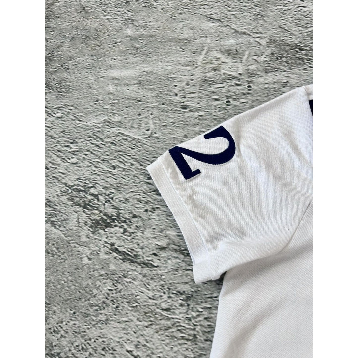 Chief Keef Polo Ralph Lauren vintage big pony white navy
