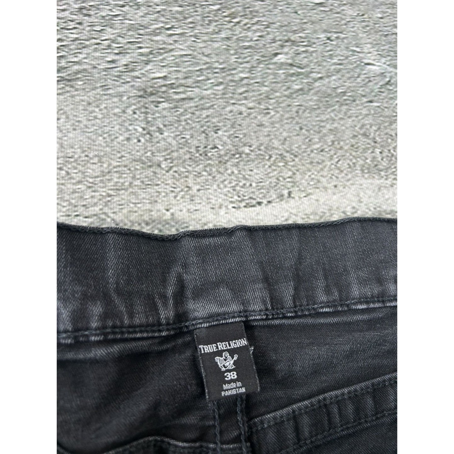 True Religion vintage black jeans denim pants Y2K Ricky