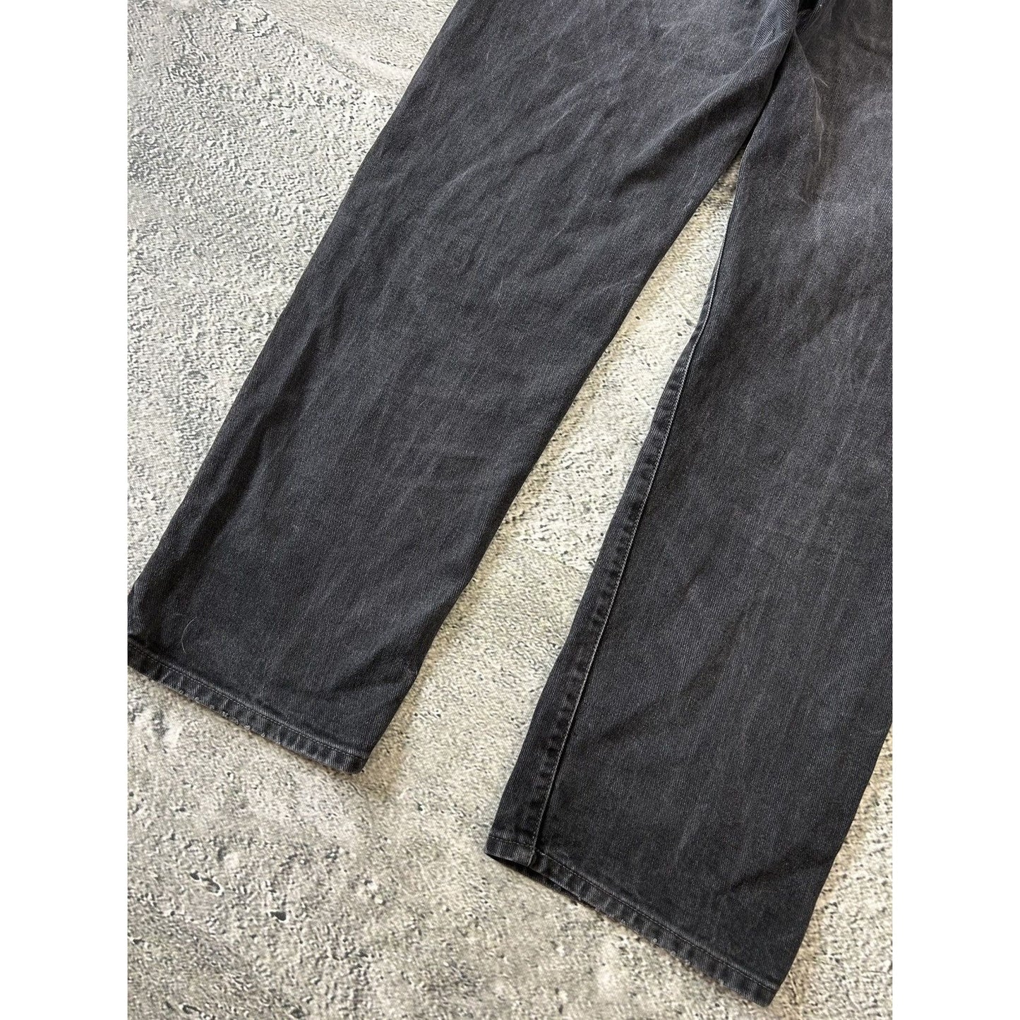 Diesel jeans vintage black straight Y2K