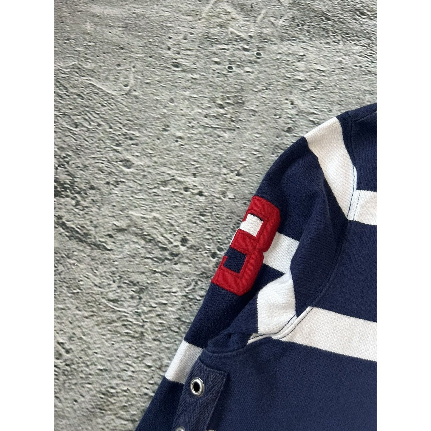 Chief Keef Polo Ralph Lauren striped longsleeve big pony