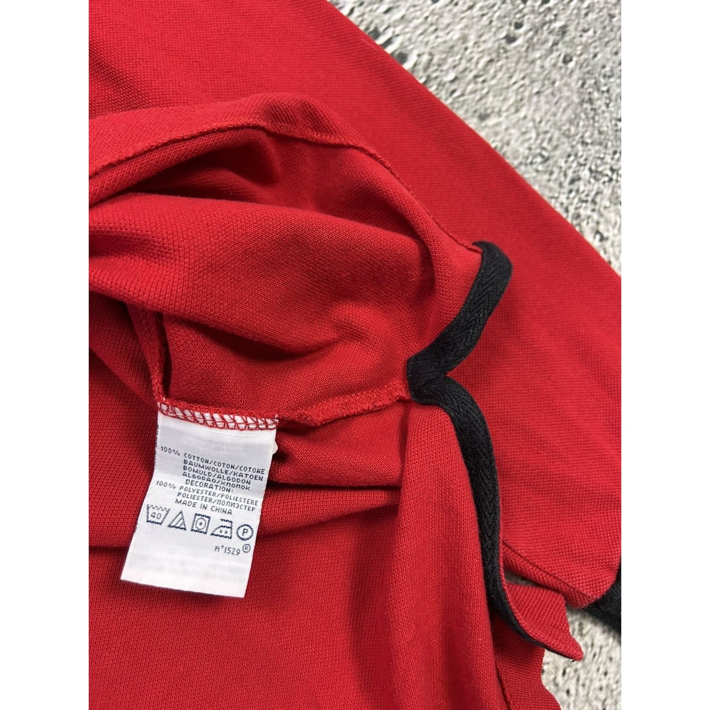Chief Keef Polo Ralph Lauren Milan Red longsleeve